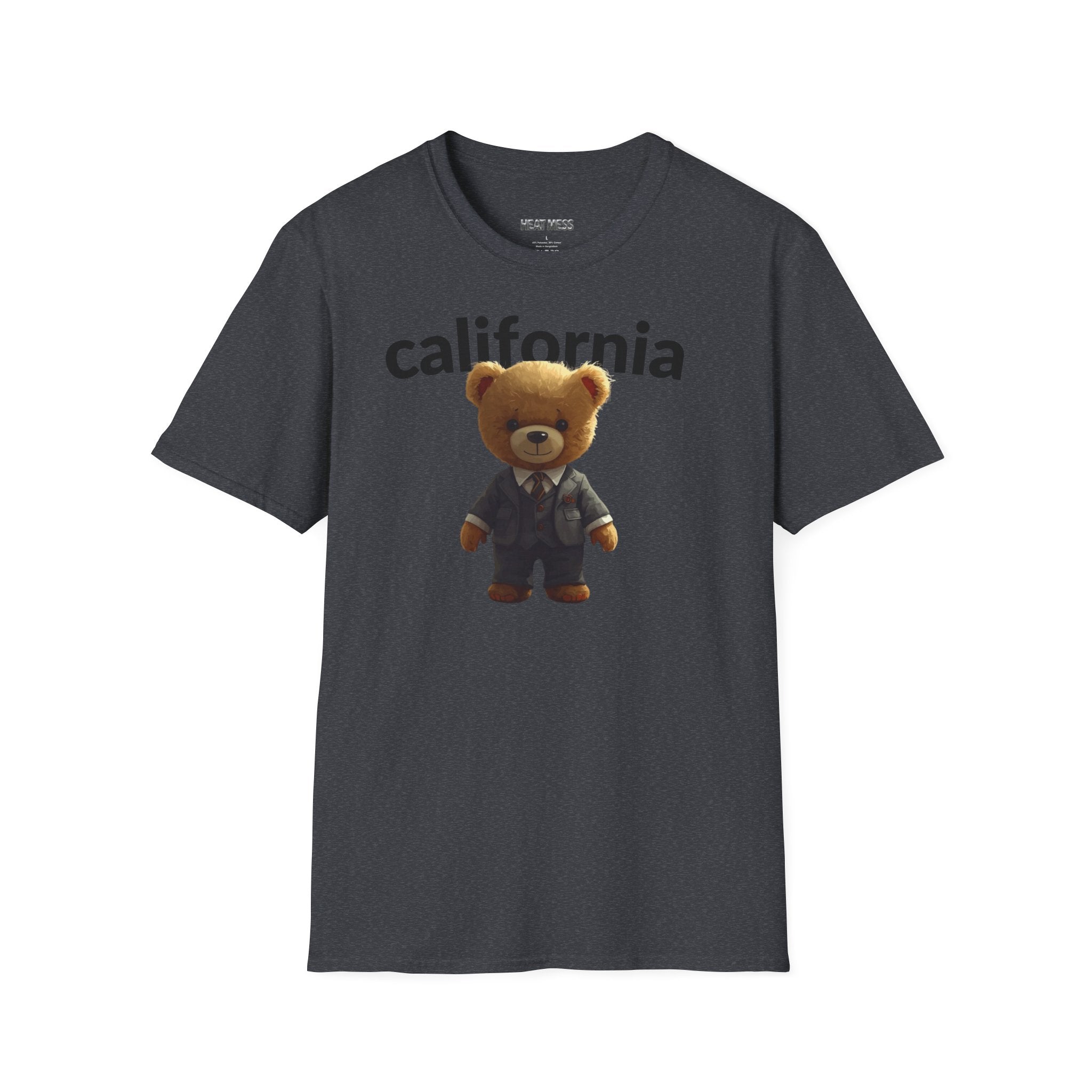 California Teddy Bear T‑Shirt - Heat Mess