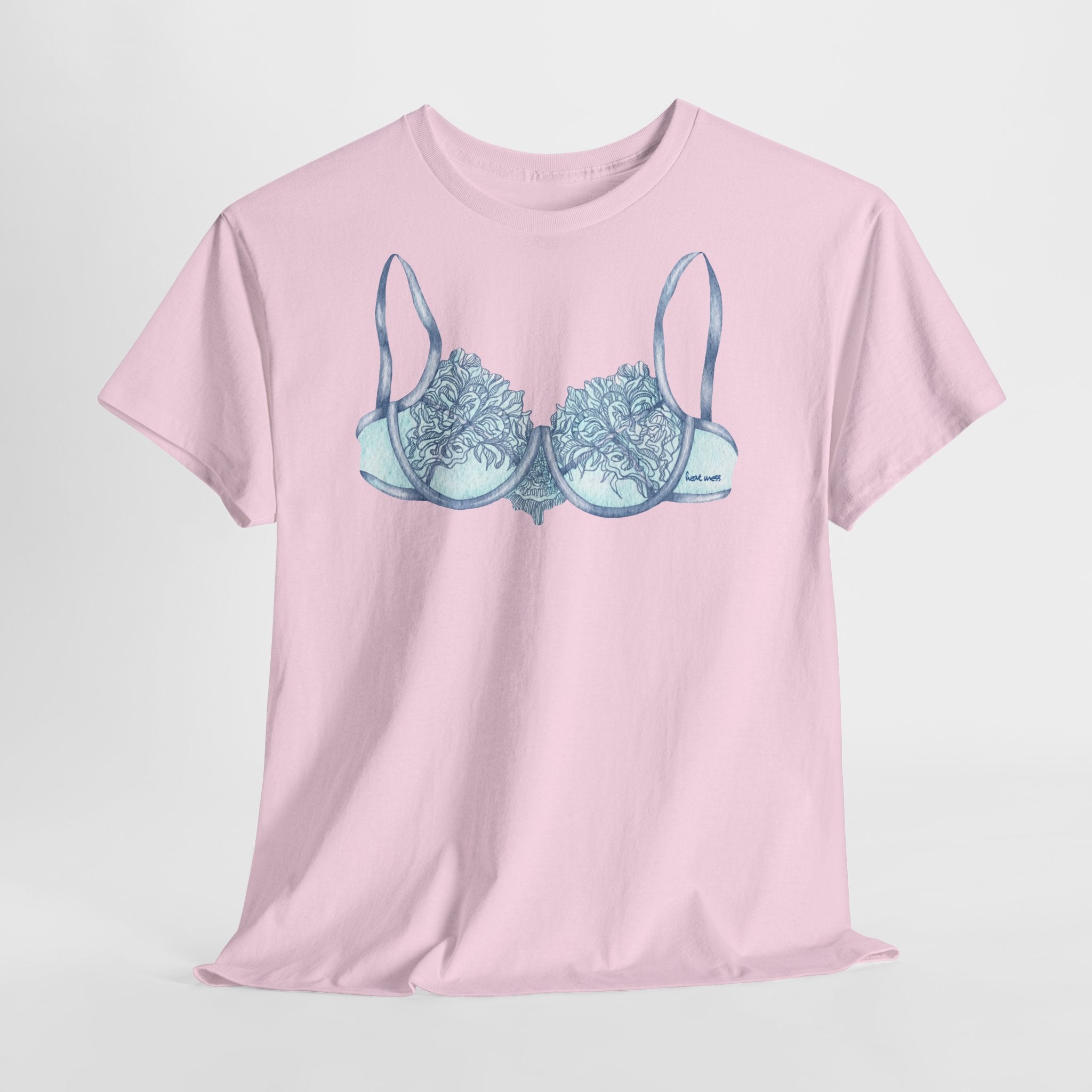 Lace Bra T-Shirt - Heat Mess
