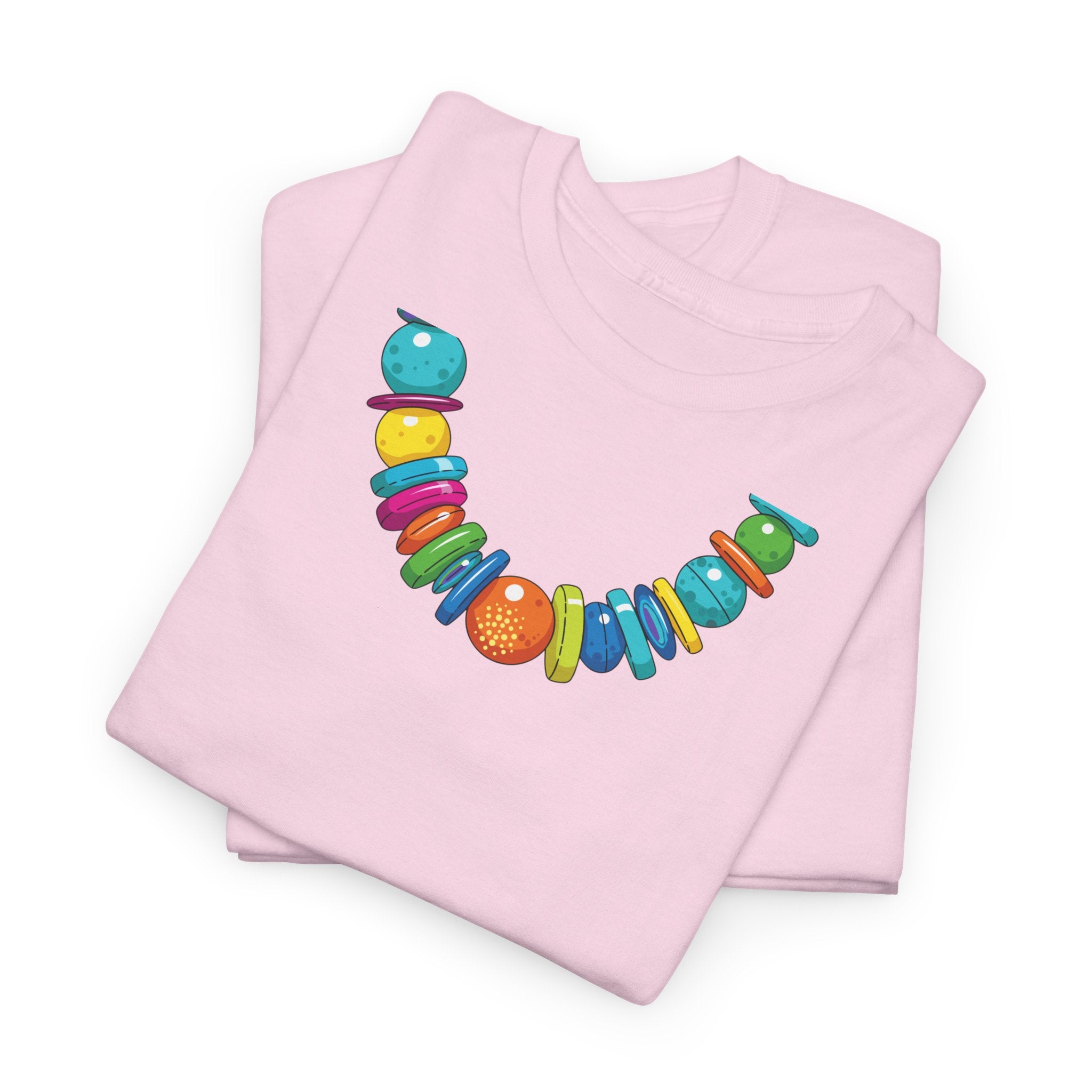 Colorful Necklace T-Shirt - Heat Mess