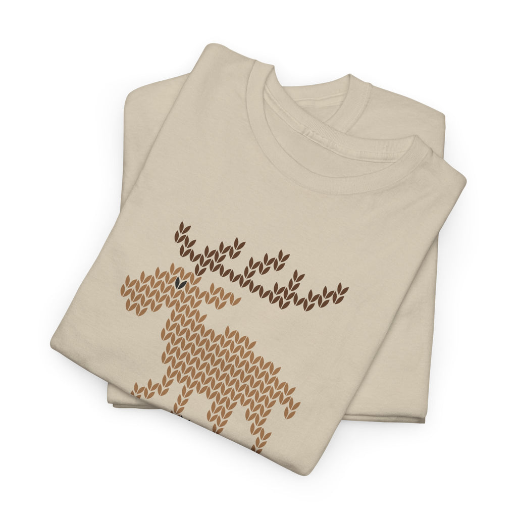 Reindeer Ski T-Shirt - Heat Mess