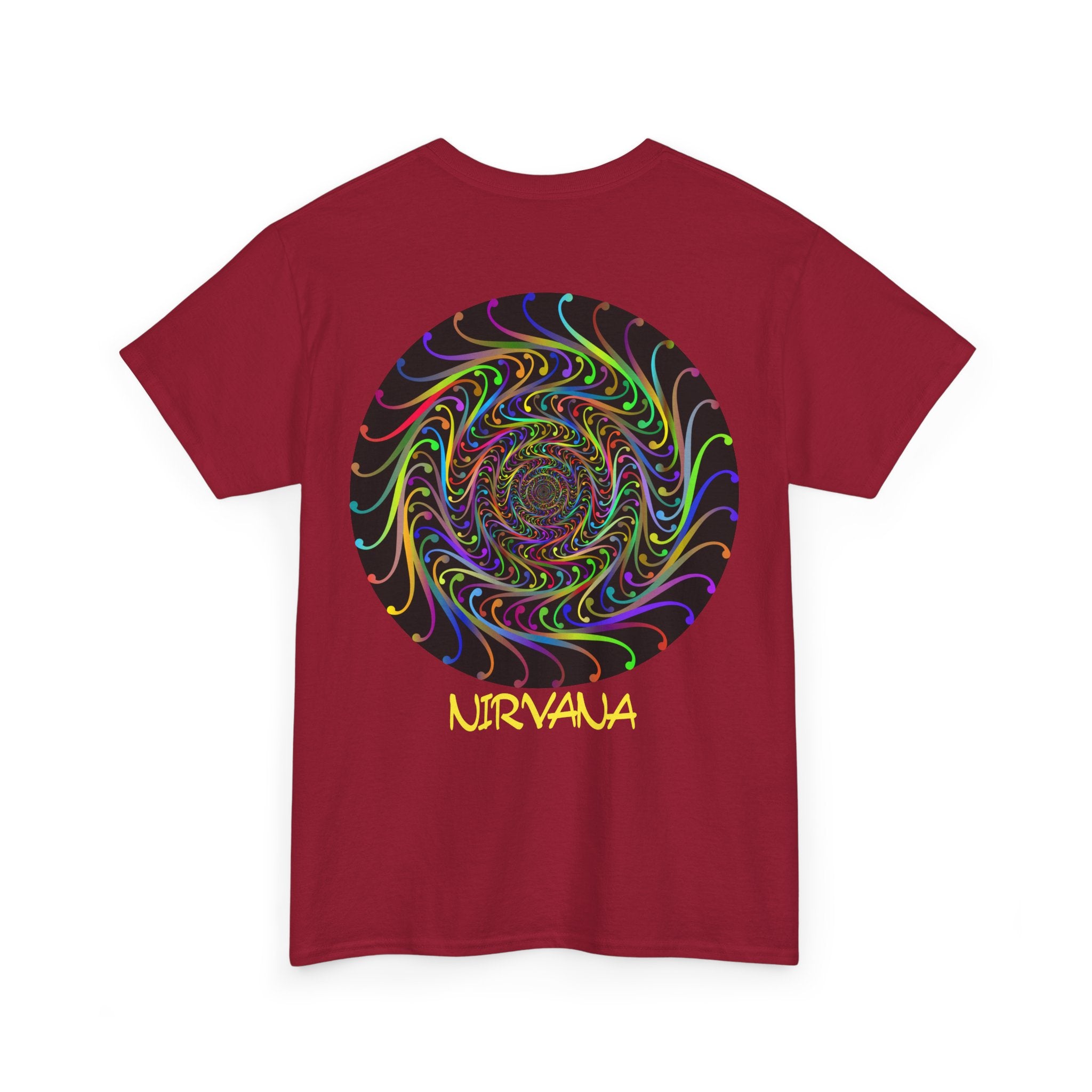 Psychedelic Spiral Back T-Shirt - Heat Mess