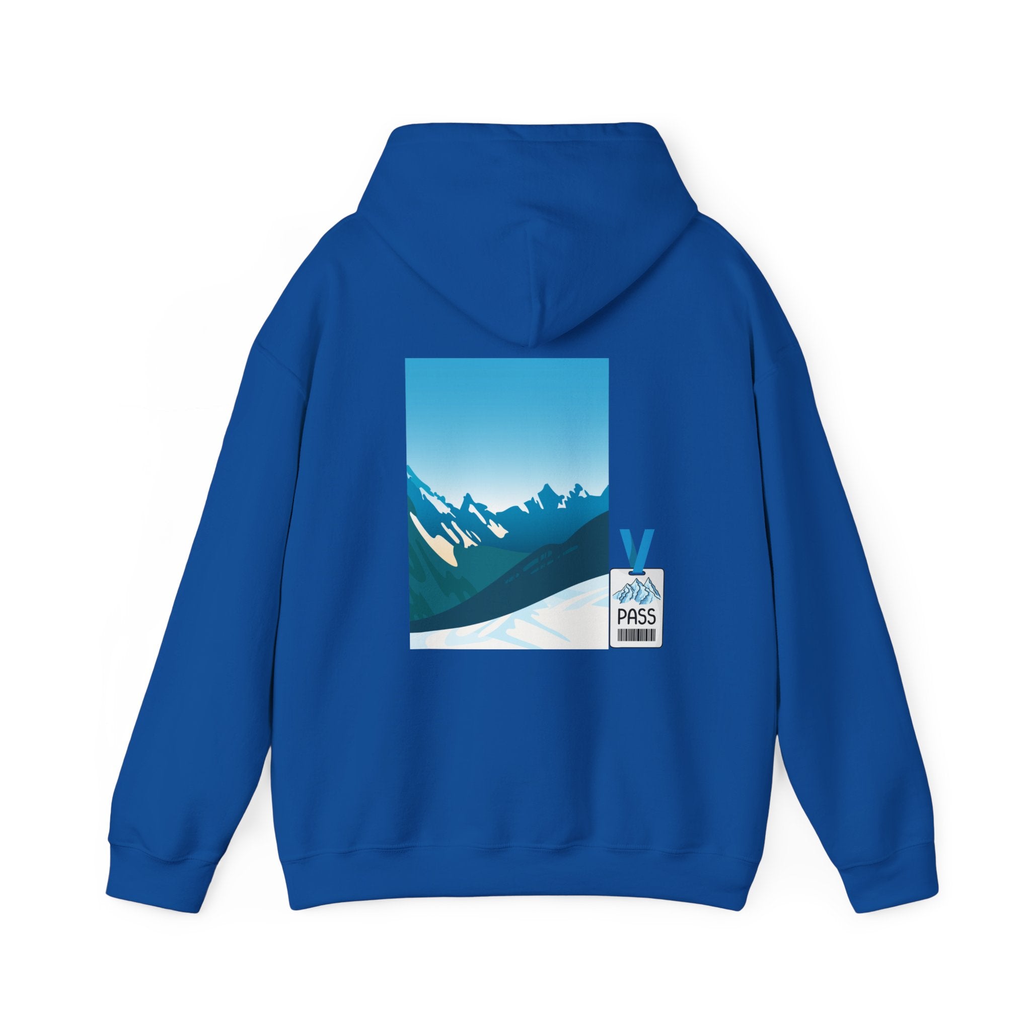 Ski Pass Mountain Hoodie - Heat Mess