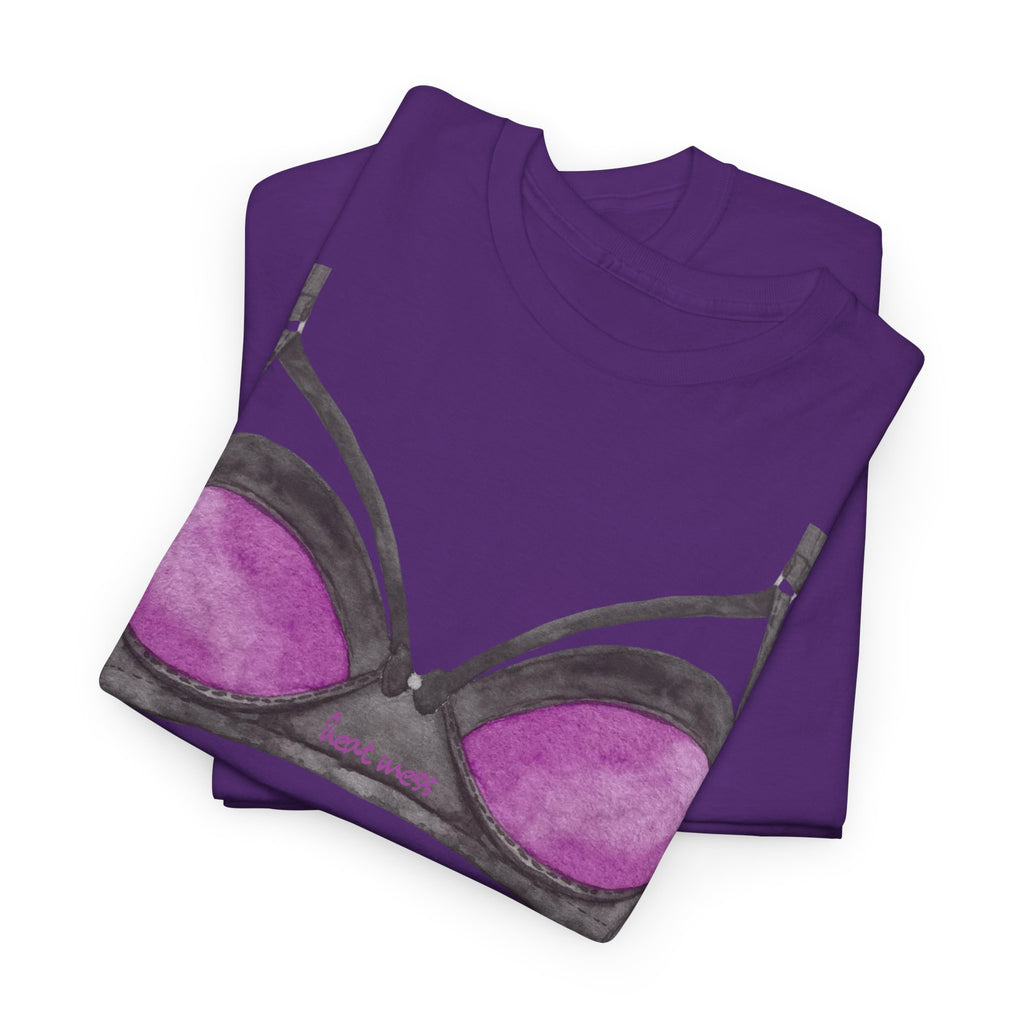 Bra Illustration T‑Shirt - Heat Mess