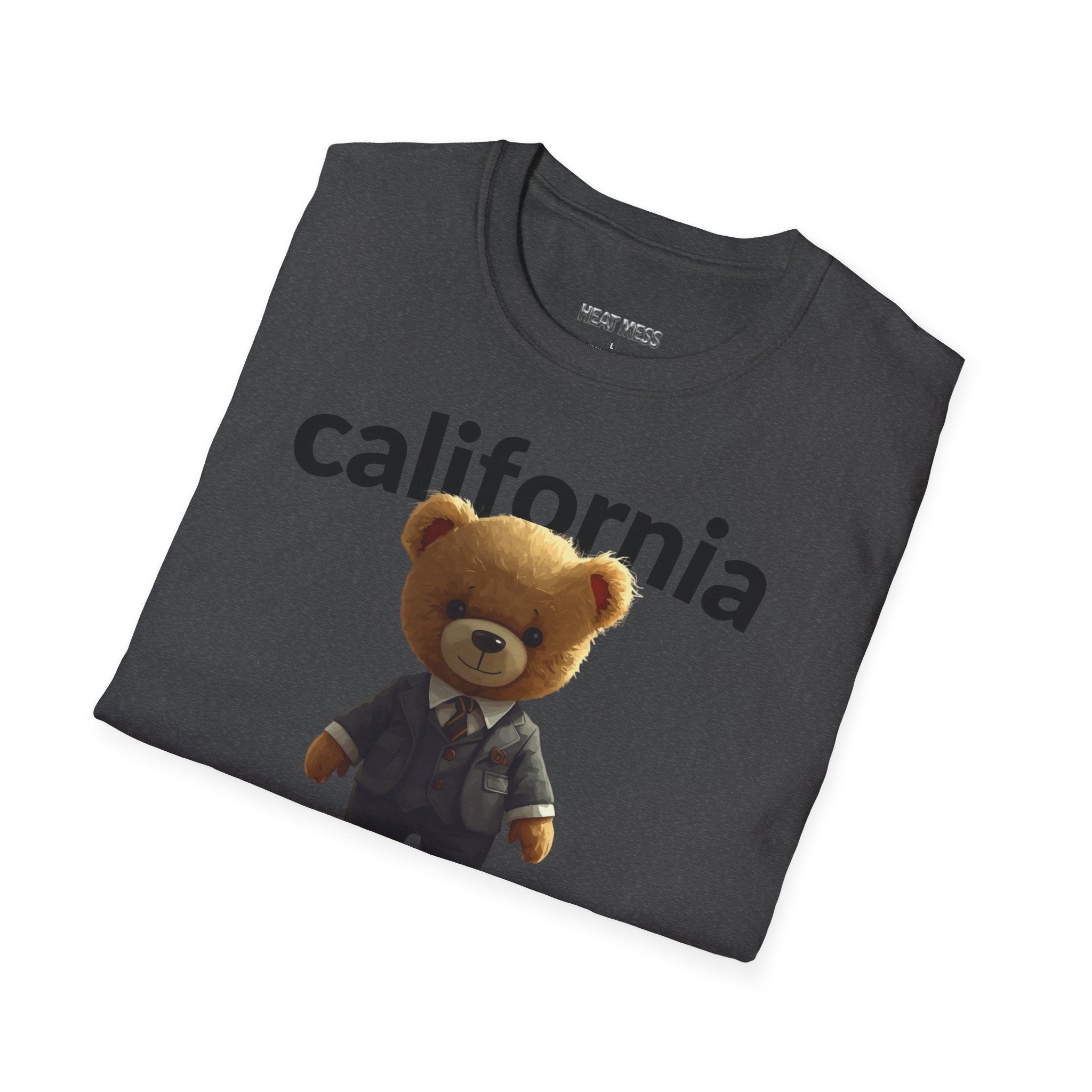 California Teddy Bear T‑Shirt - Heat Mess