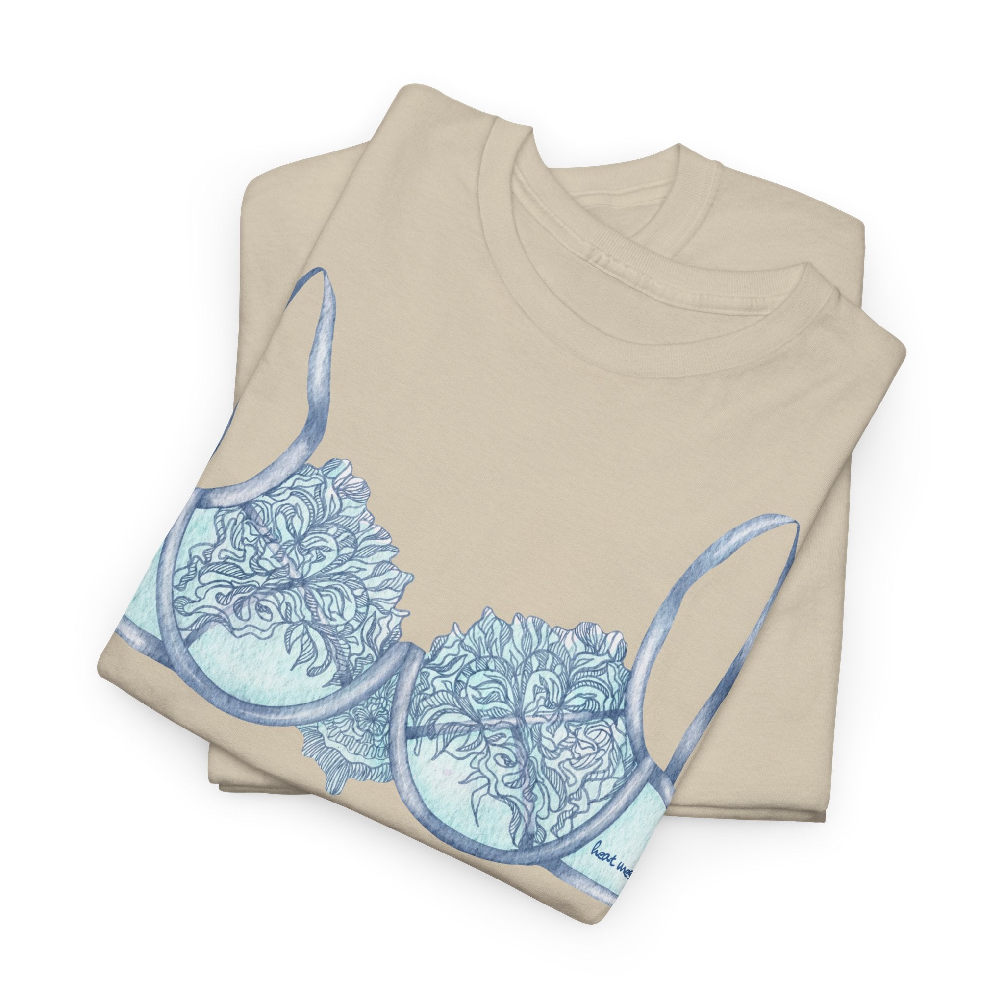 Lace Bra T-Shirt - Heat Mess