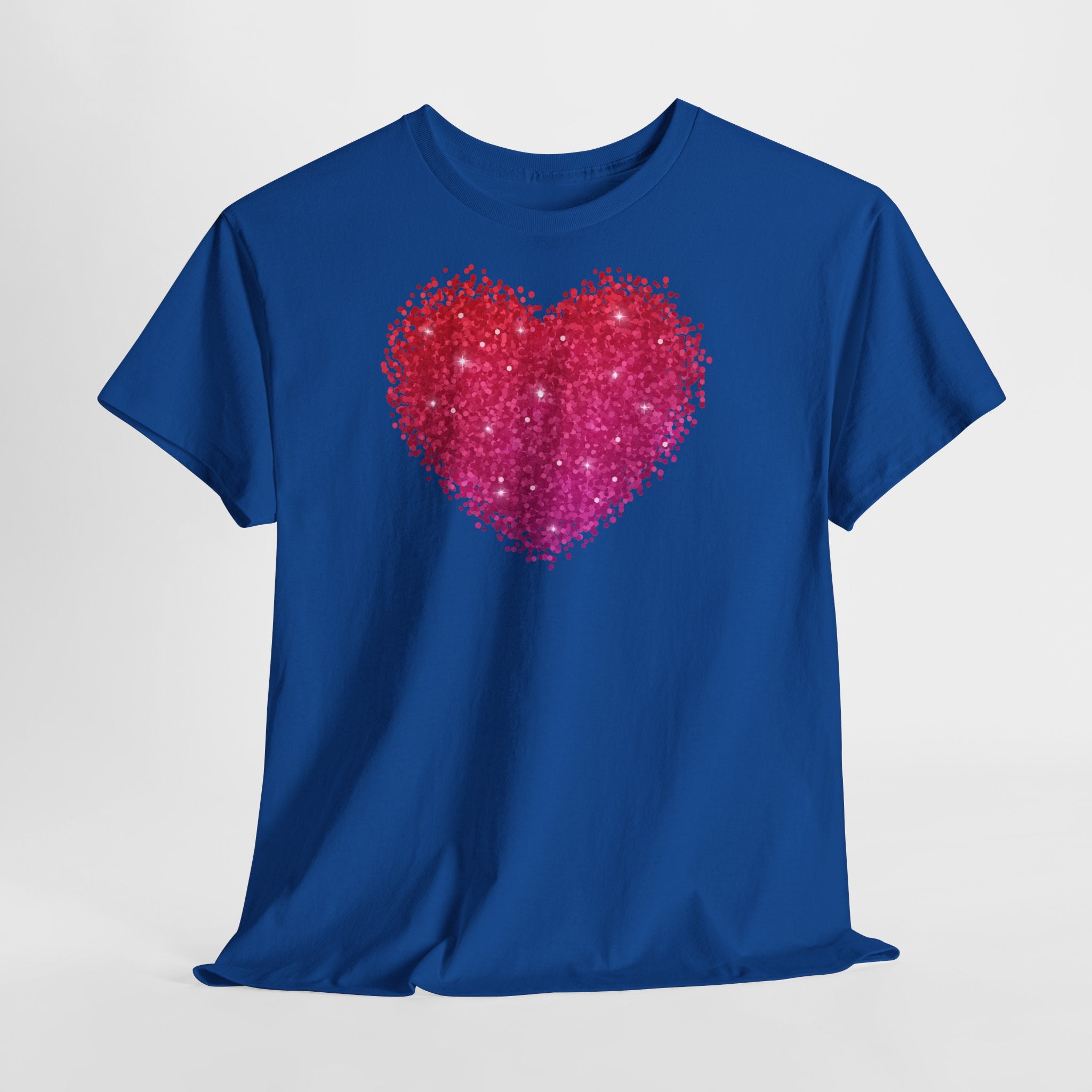 Love Sparkling Heart T‑Shirt - Heat Mess