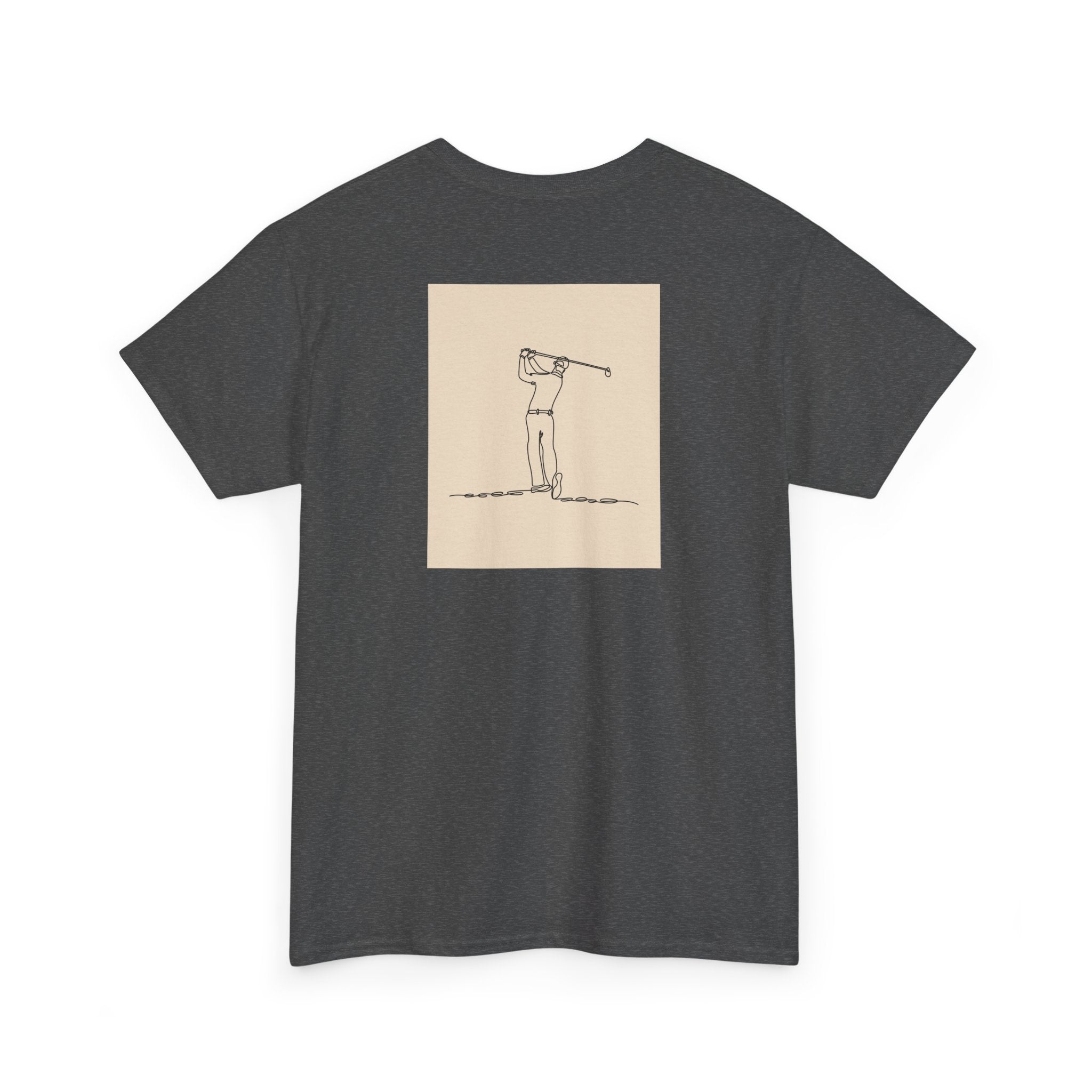 Sporty Golf Swing T‑Shirt - Heat Mess