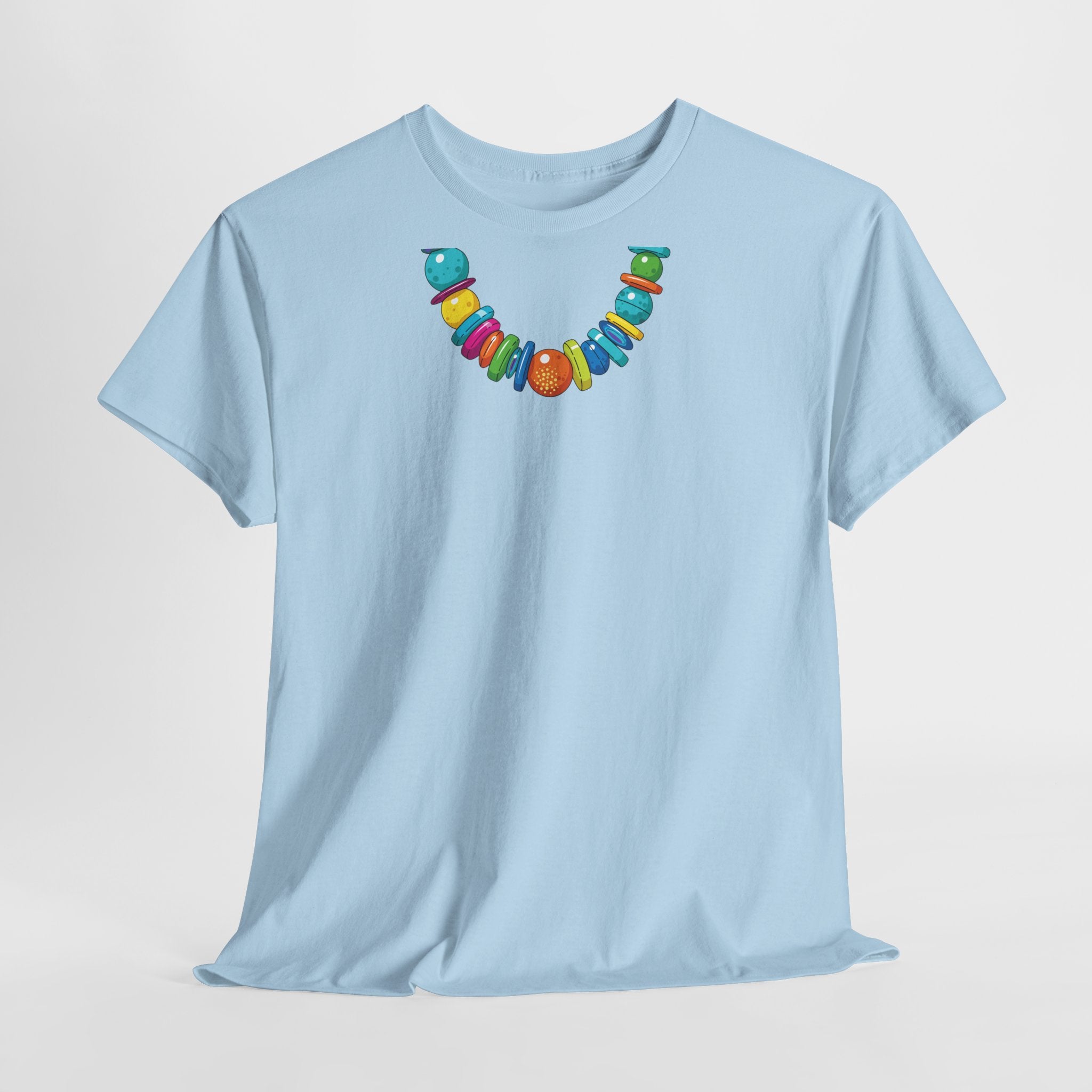 Colorful Necklace T-Shirt - Heat Mess