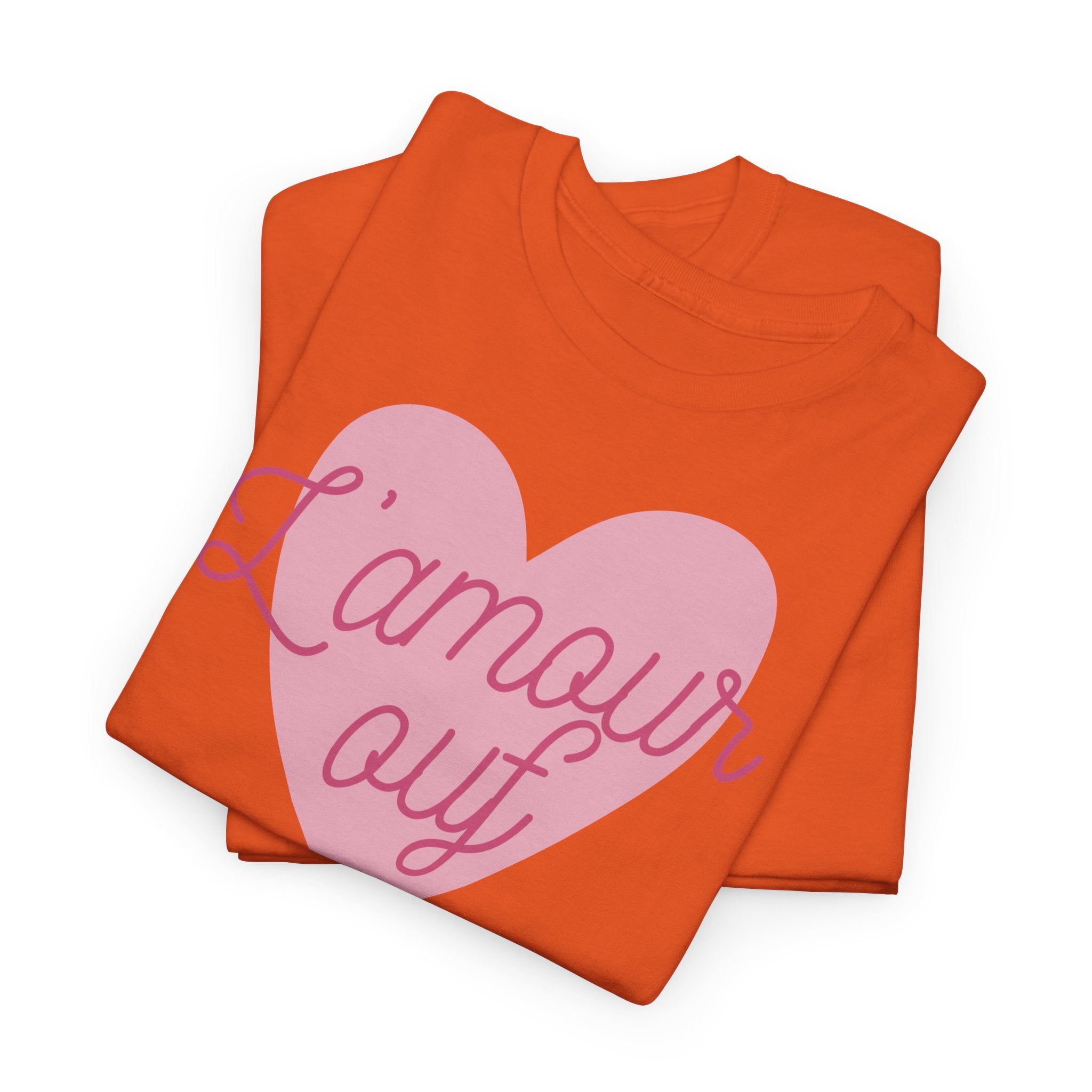 L'amour Ouf Heart T‑Shirt - Heat Mess