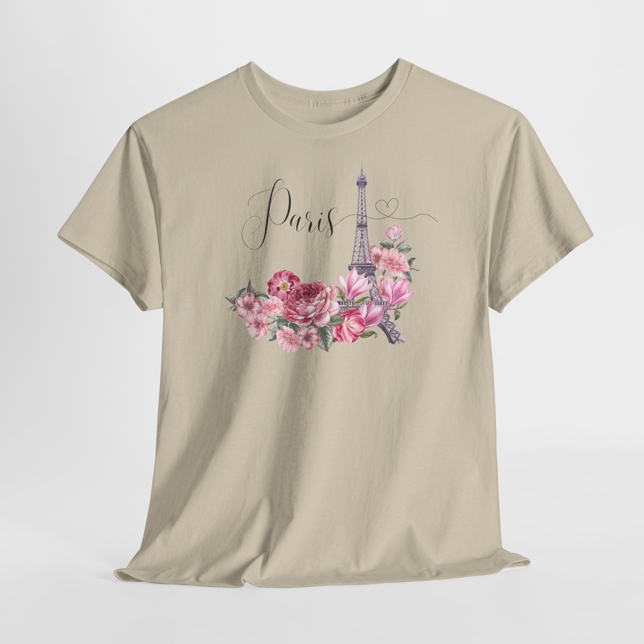 Paris Floral T‑Shirt - Heat Mess