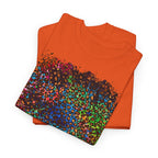 Abstract Color Splash T-Shirt - Heat Mess
