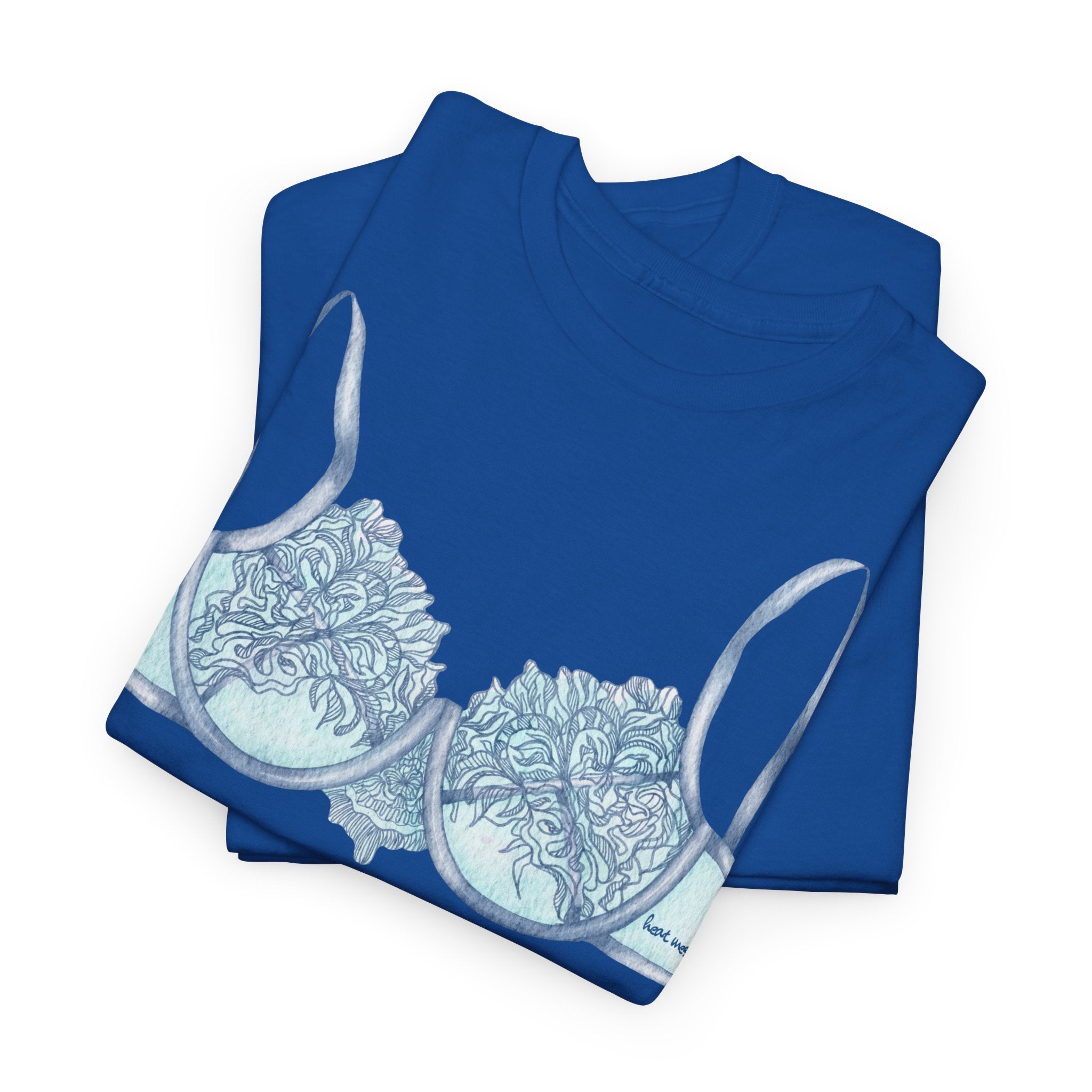 Lace Bra T-Shirt - Heat Mess