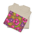 Floral Burst Tee Wildflowers T-Shirt - Heat Mess