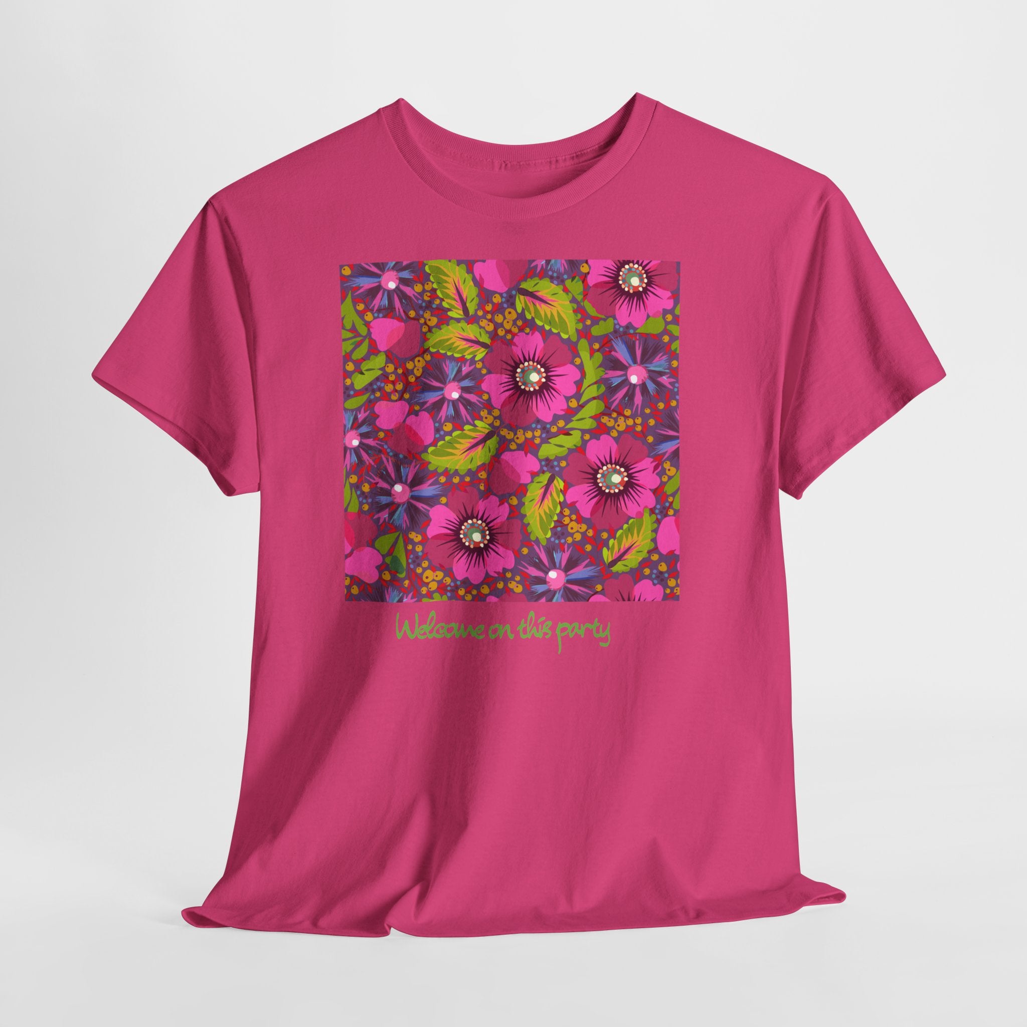 Floral Burst Tee Wildflowers T-Shirt - Heat Mess
