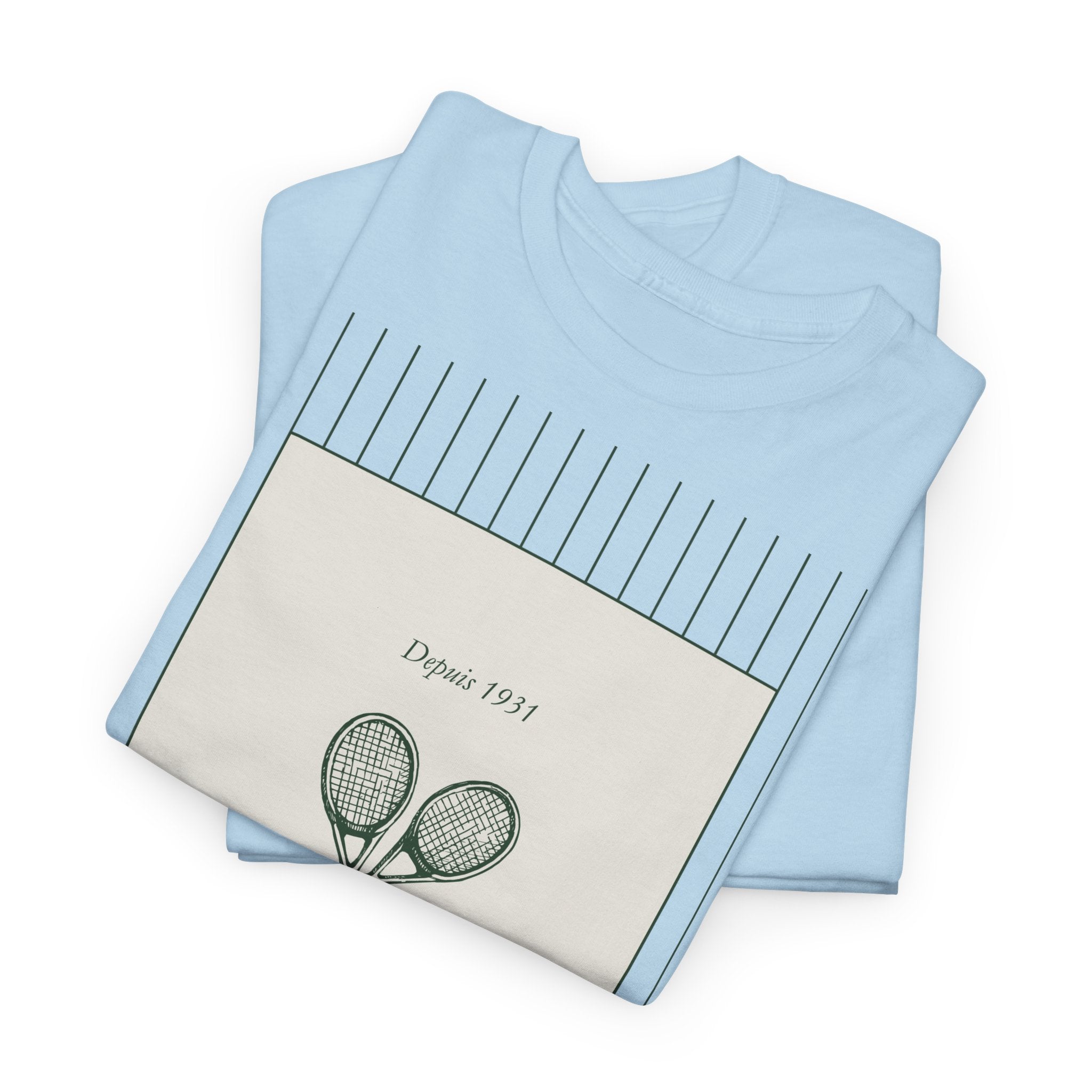 Tennis Club Racket T-Shirt - Heat Mess