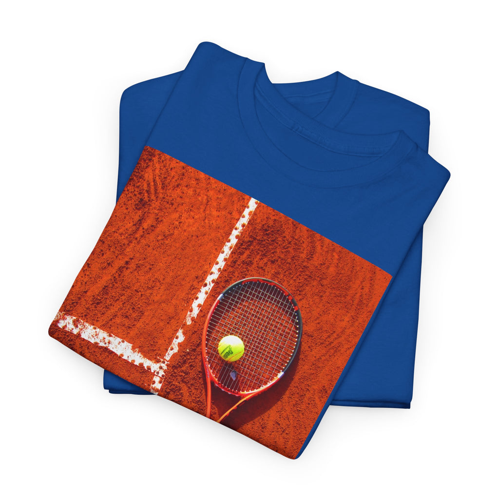 Tennis Racket & Ball T‑Shirt - Heat Mess