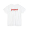 Late Nights Spanish House Tee