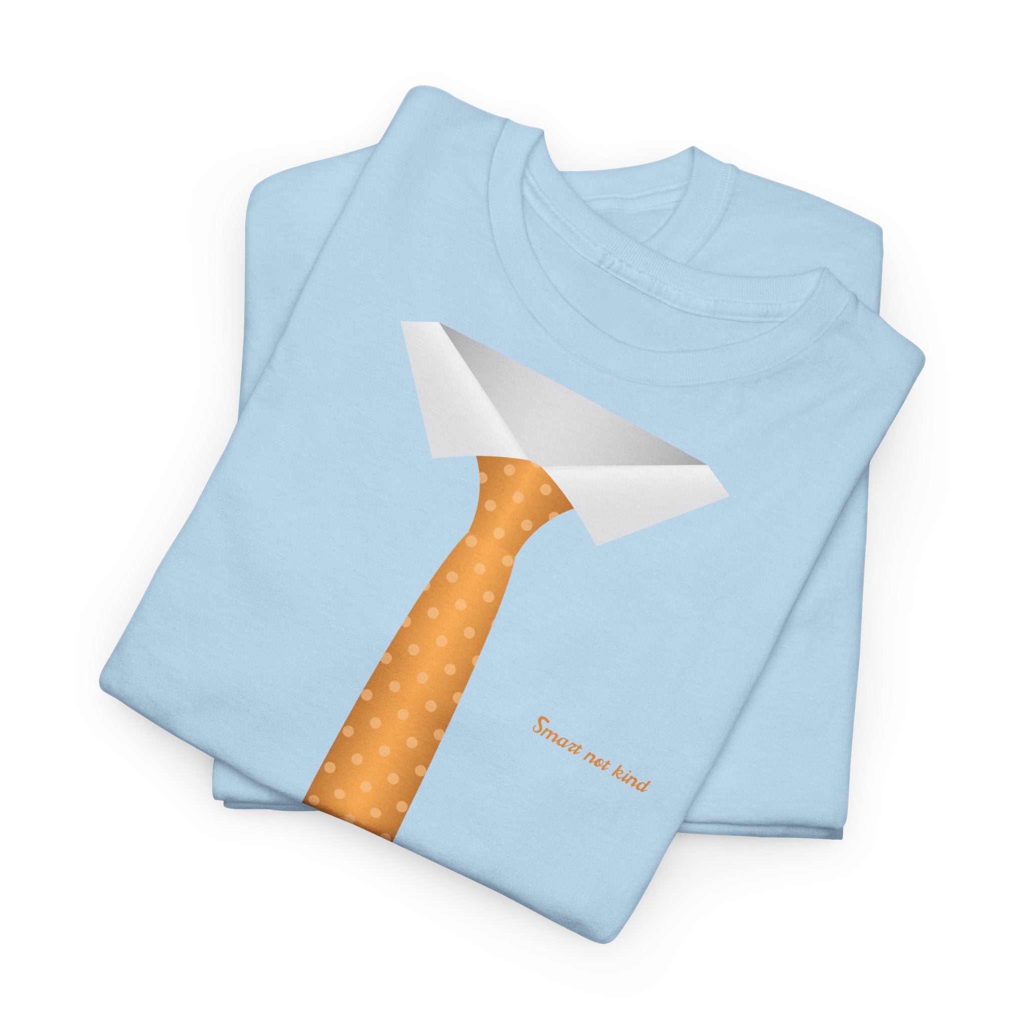 Orange Necktie & Collar Design T-Shirt - Heat Mess