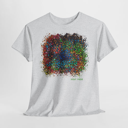 Abstract Color Splash T-Shirt - Heat Mess