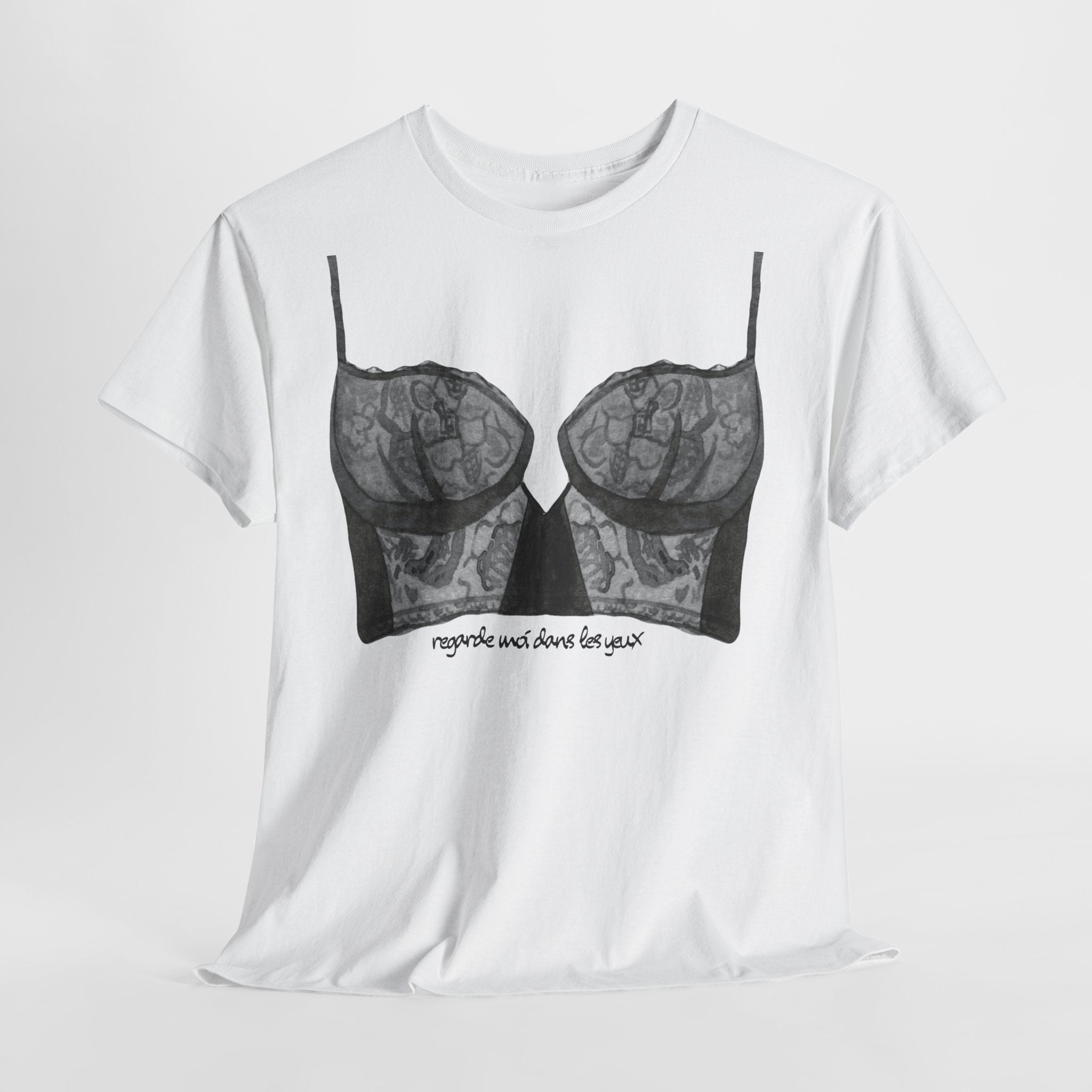 Lace Bra 'Maybe Not Done For You' T-Shirt - Heat Mess