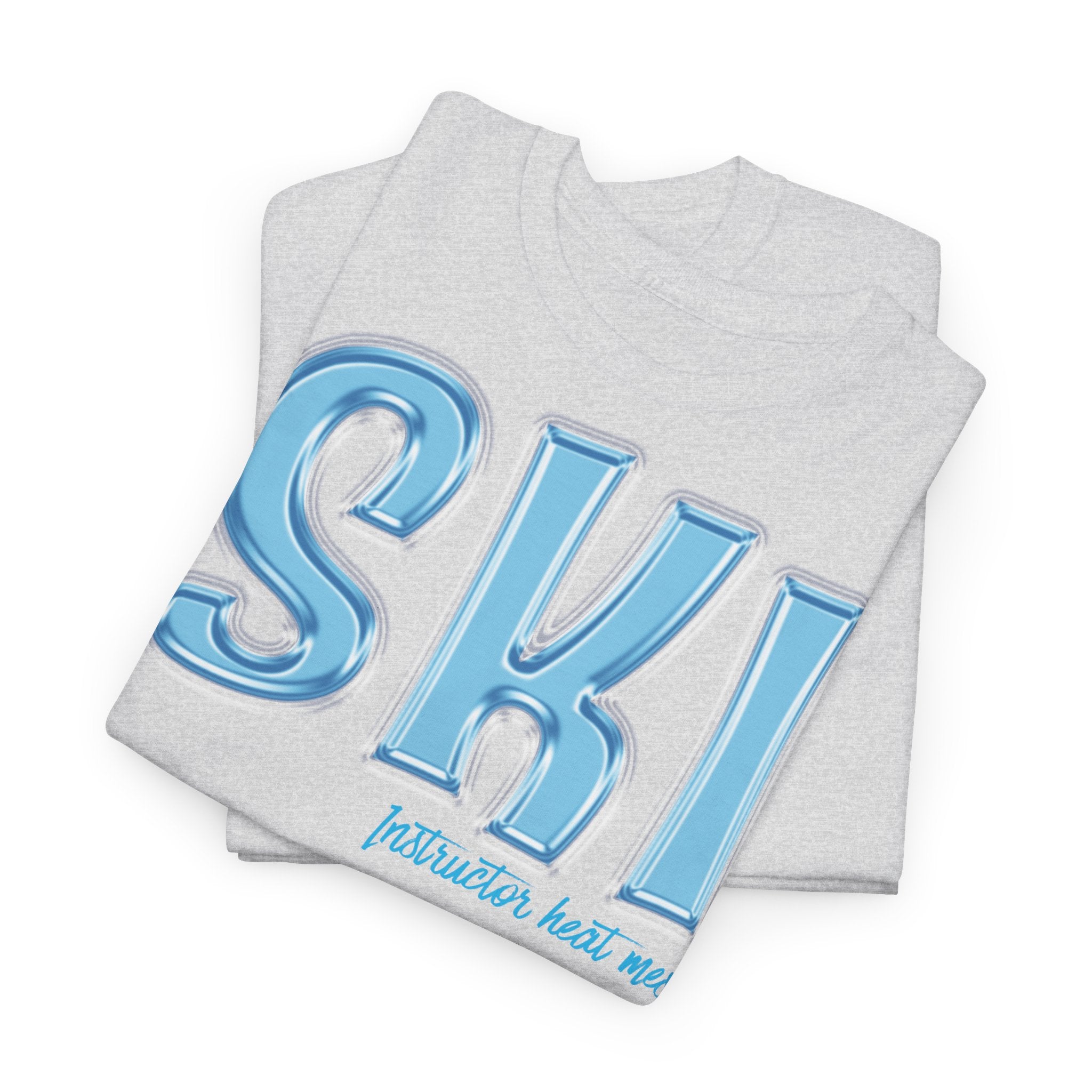 Ski Instructor T-Shirt Graphic Tee - Heat Mess