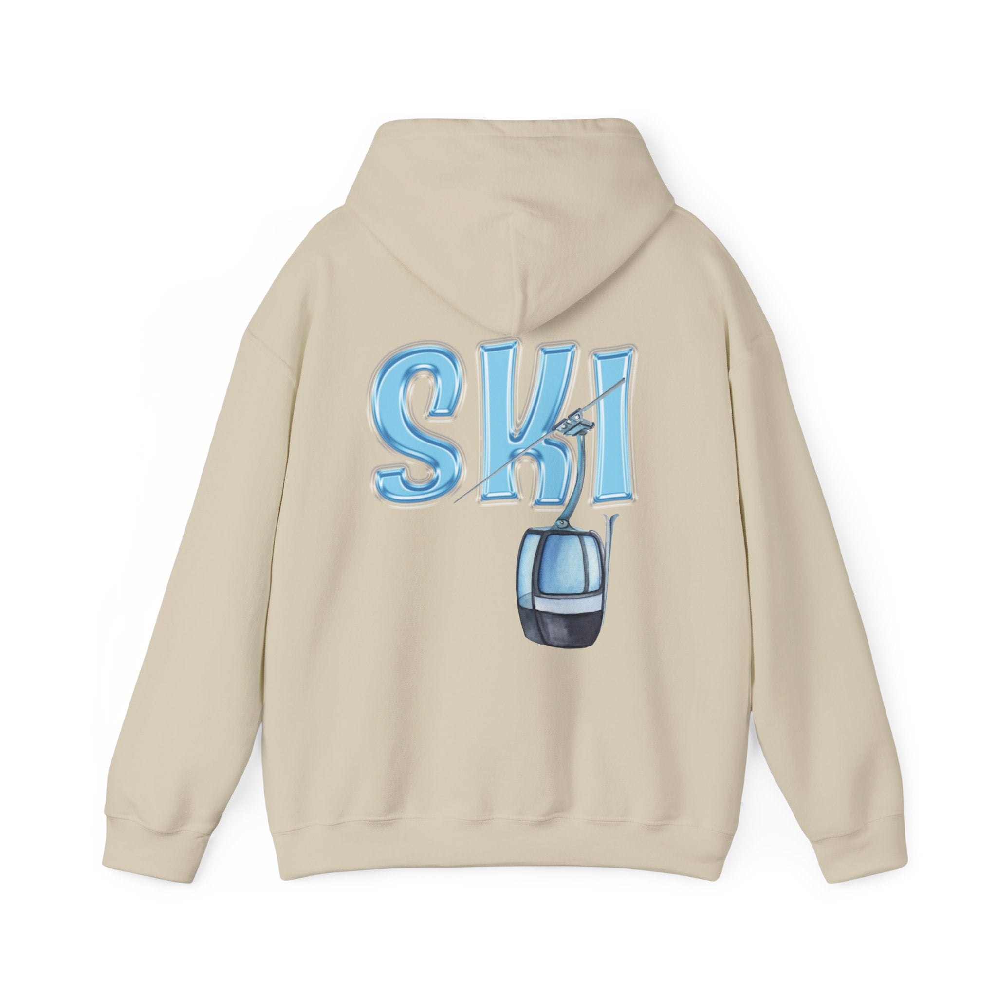 Ski Cable Car Hoodie - Heat Mess