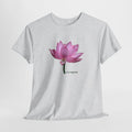 Pink Lotus Floral T-Shirt - Heat Mess