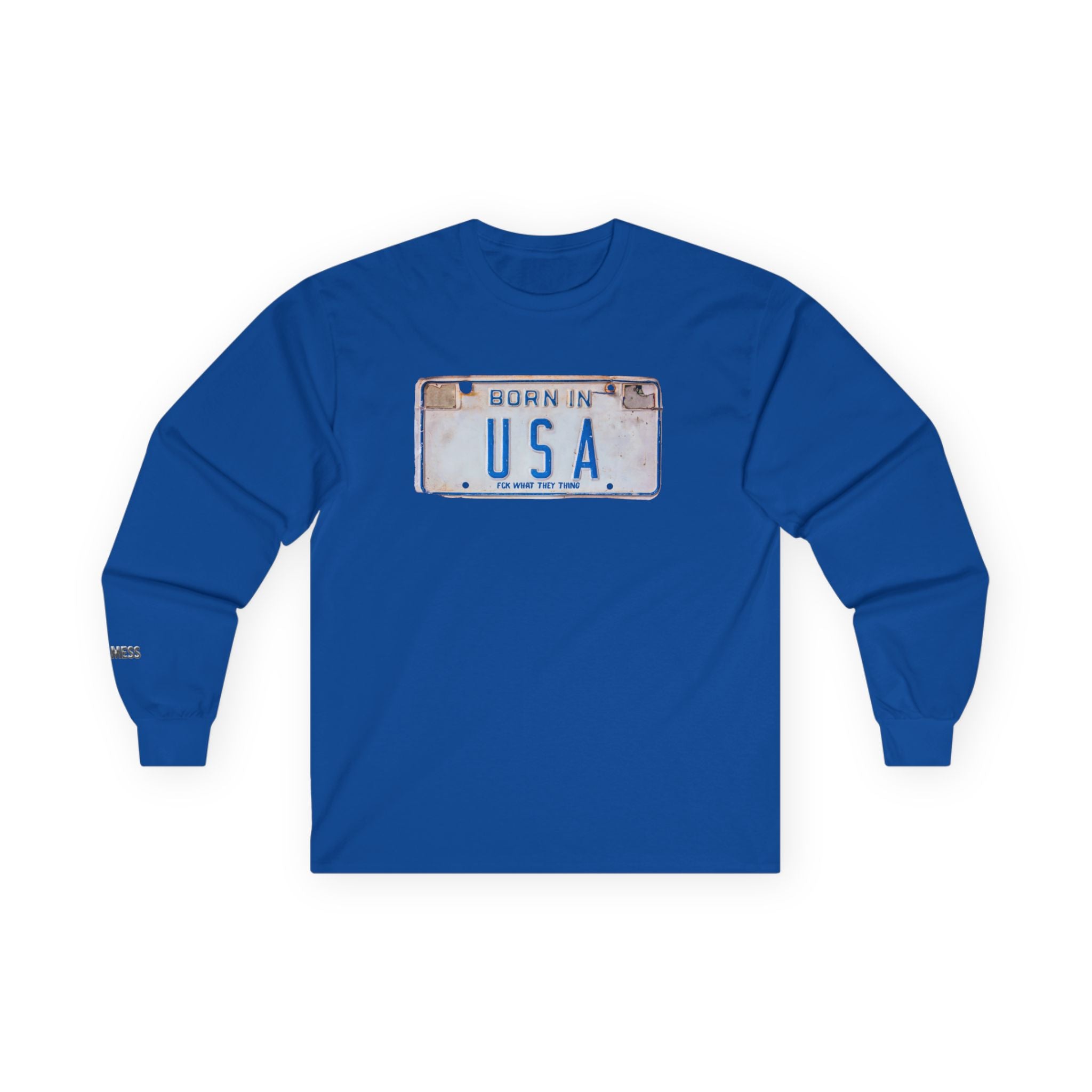 Born in USA Long Sleeve T-Shirt - Heat Mess