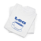 Blue Tea Cup T-Shirt - Heat Mess