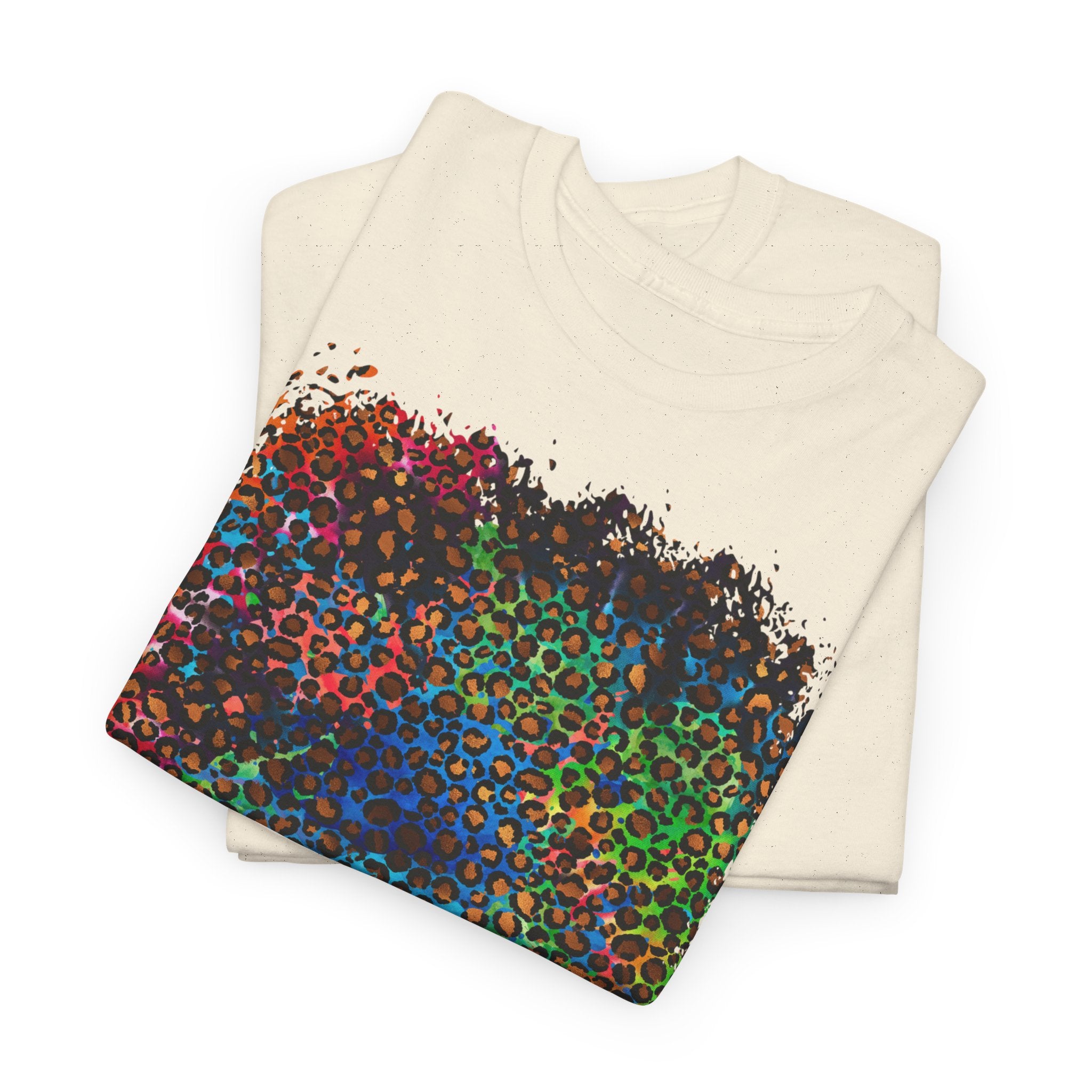 Abstract Color Splash T-Shirt - Heat Mess
