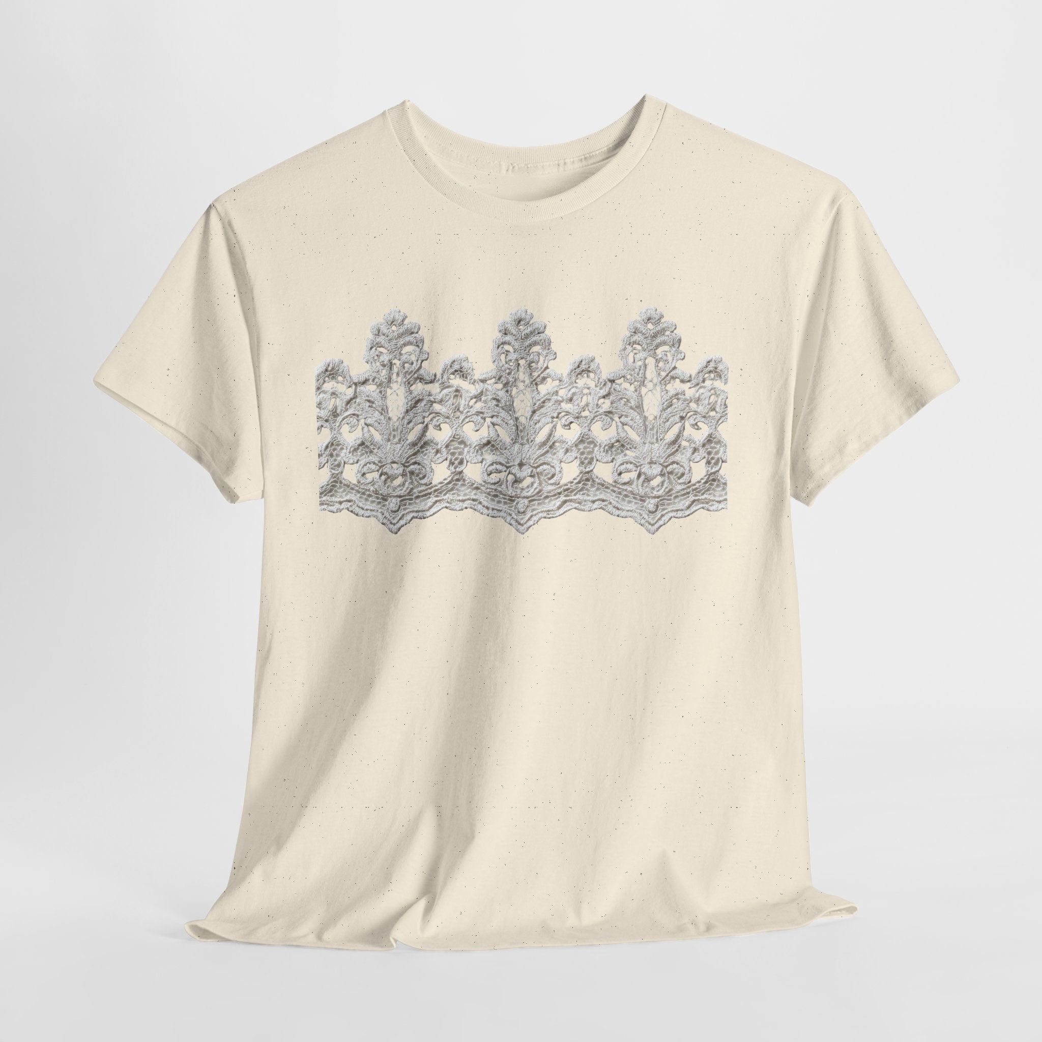 Floral Lace Crown T-Shirt - Heat Mess