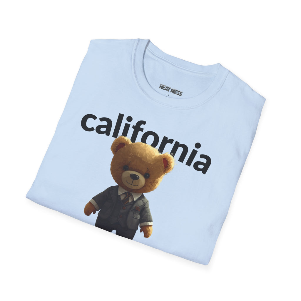 California Teddy Bear T‑Shirt - Heat Mess