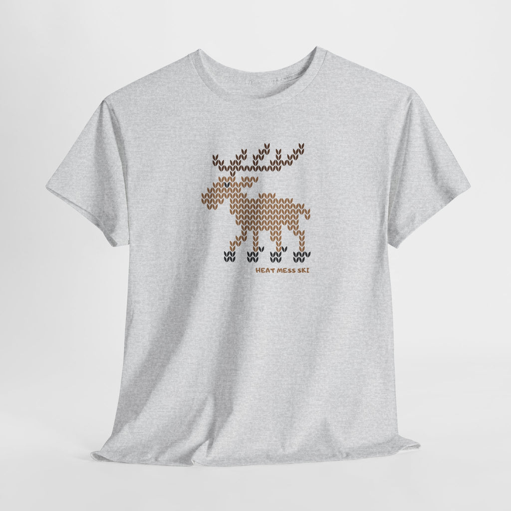 Reindeer Ski T-Shirt - Heat Mess