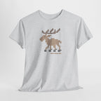 Reindeer Ski T-Shirt - Heat Mess