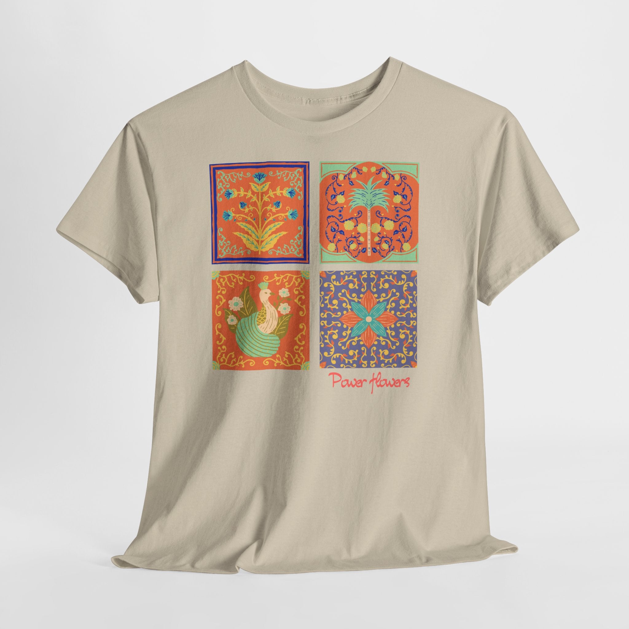 Flowers Power T-Shirt - Heat Mess