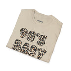 90s Baby Leopard Print T‑Shirt - Heat Mess