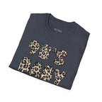 90s Baby Leopard Print T‑Shirt - Heat Mess