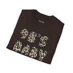 90s Baby Leopard Print T‑Shirt - Heat Mess