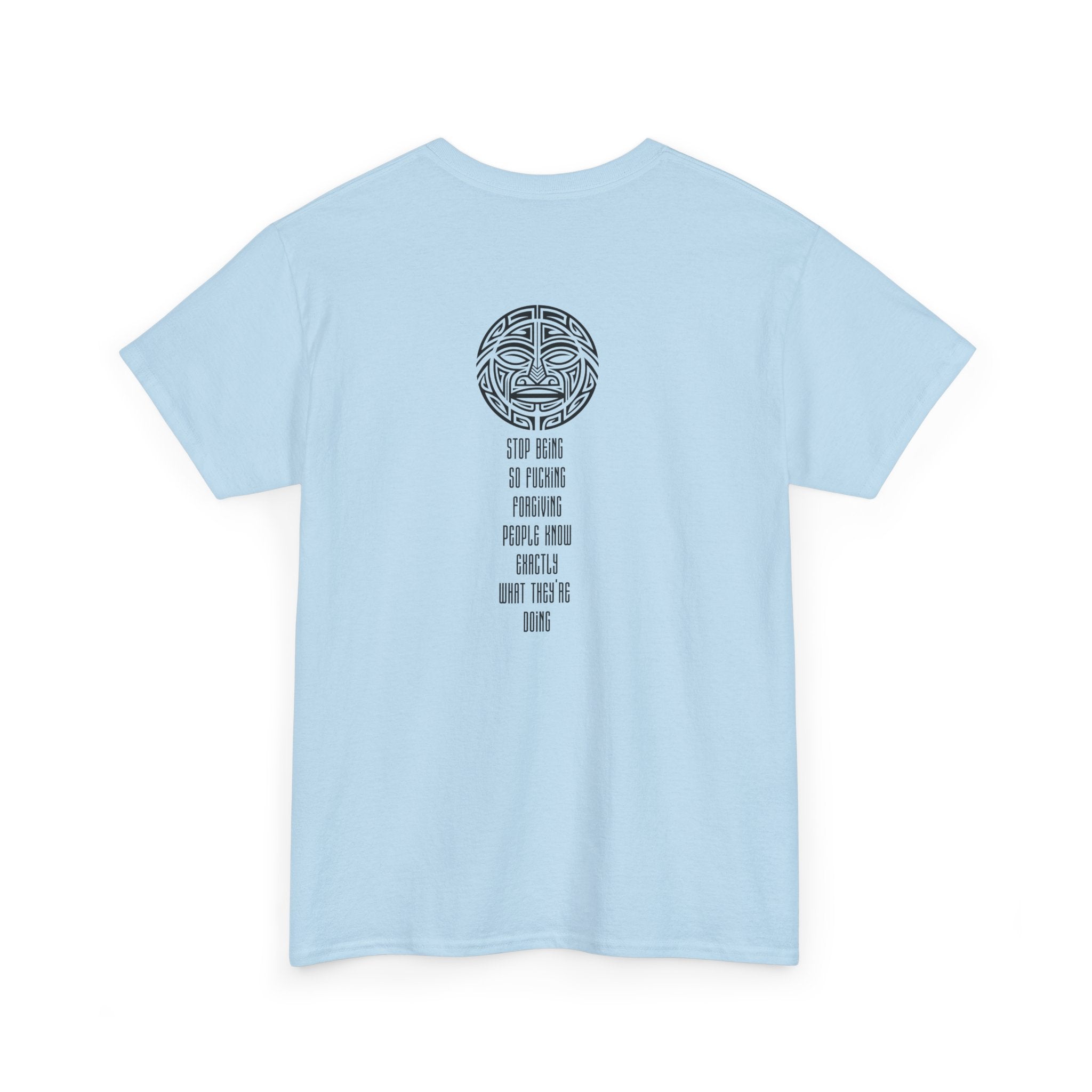 Minimal Back Circle T-Shirt - Heat Mess