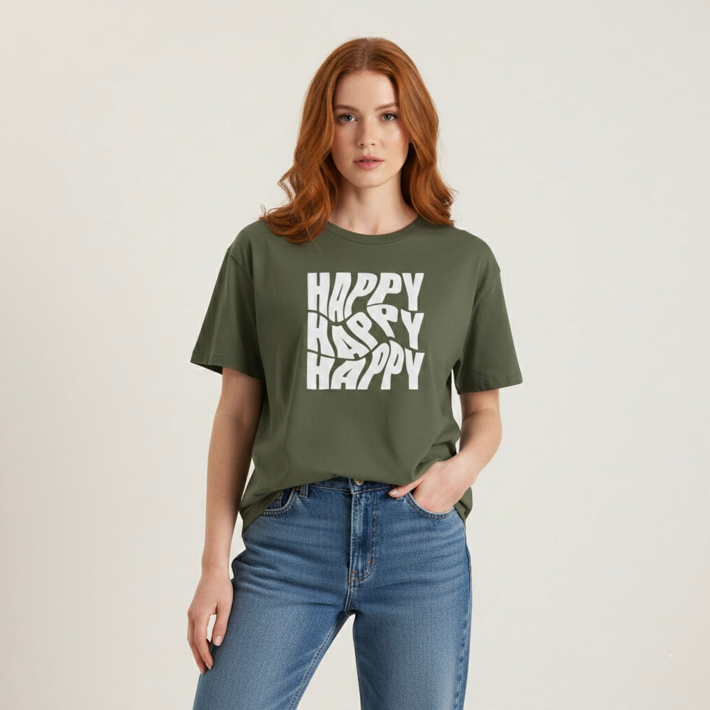 Happy T-Shirt - Heat Mess