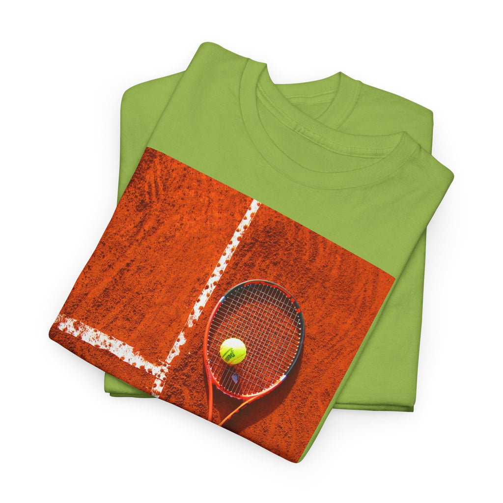 Tennis Racket & Ball T‑Shirt - Heat Mess