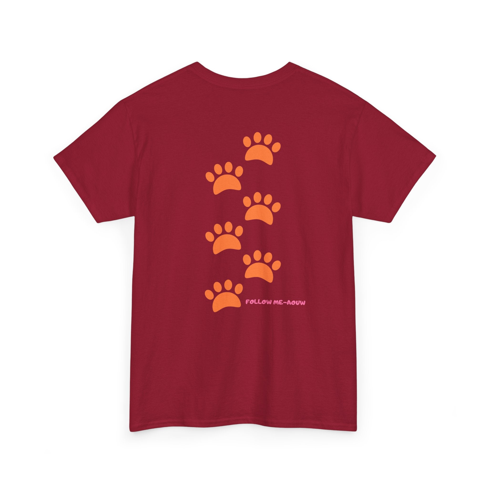 Cat Paw 'Following Me Always' T-Shirt - Heat Mess