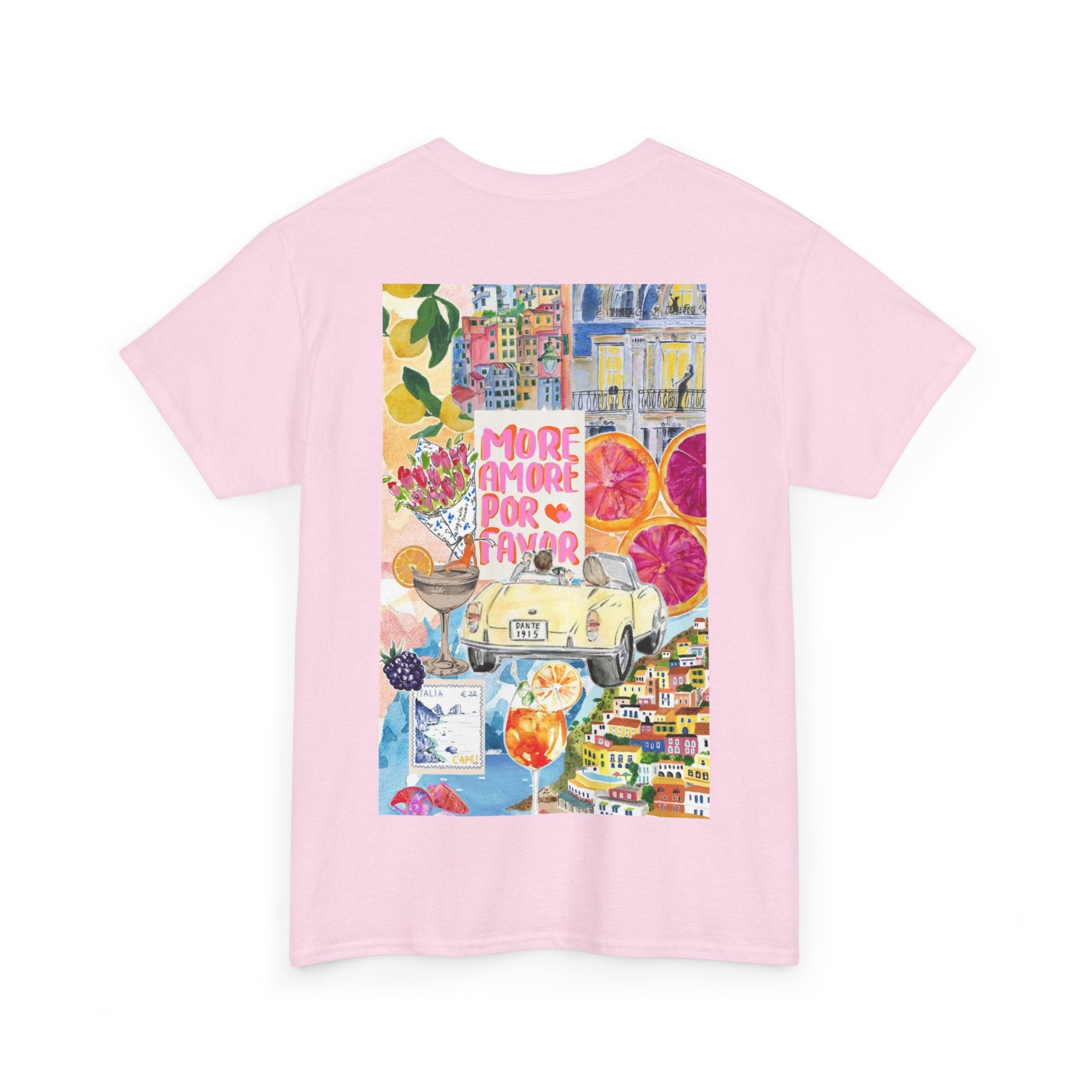 'More Amor Por Favor' T-shirt - Heat Mess