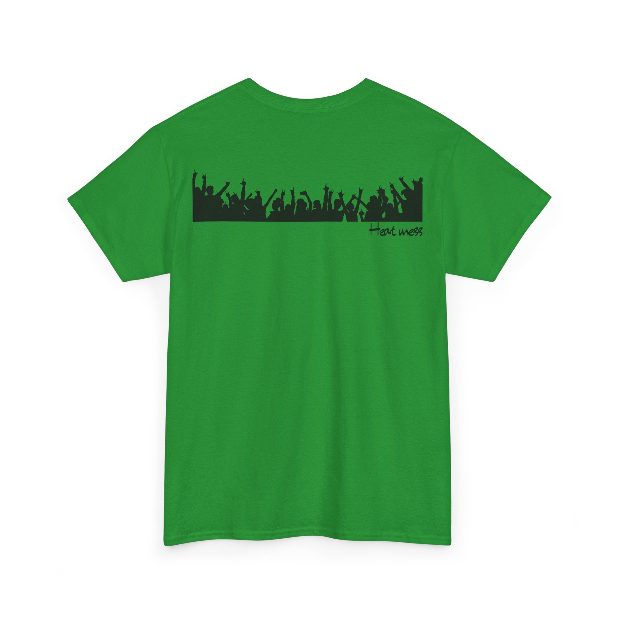 Concert Crowd Silhouette T‑Shirt - Heat Mess