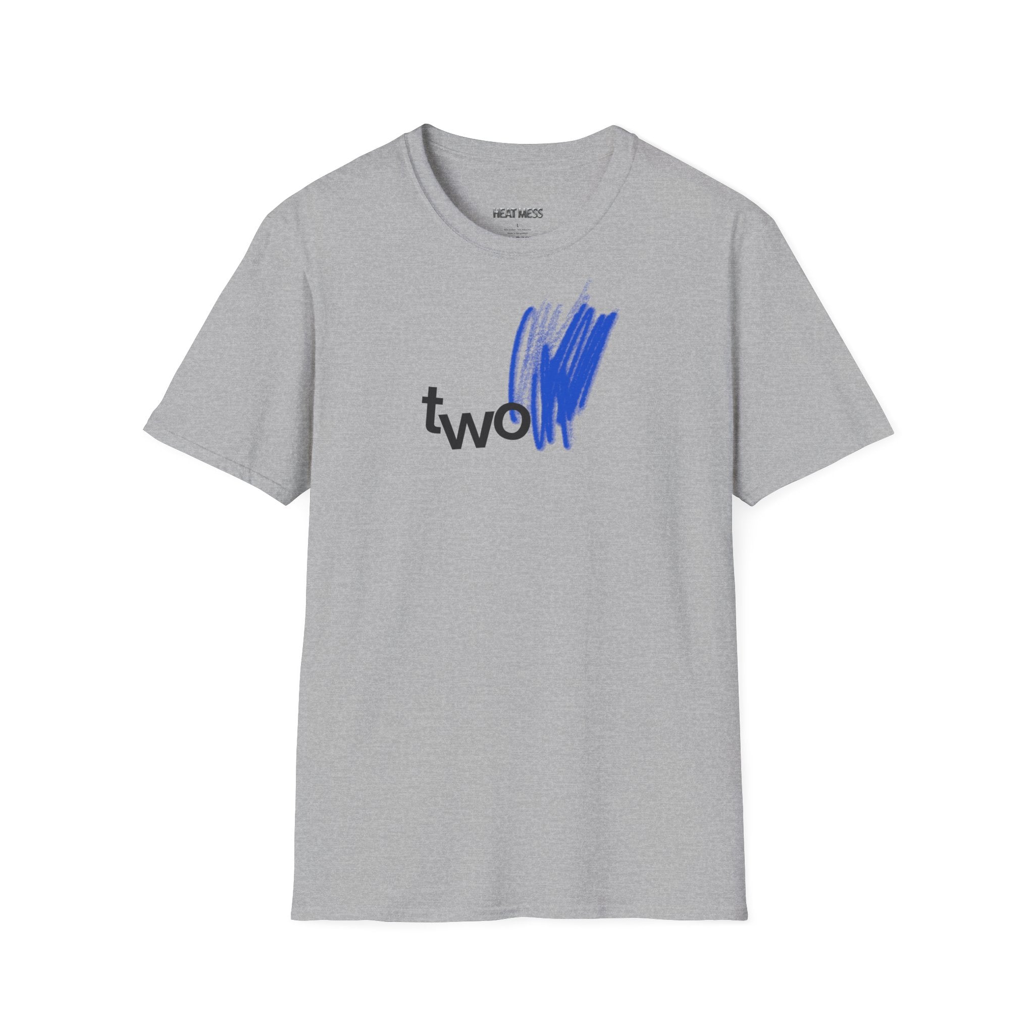 Two Blue T-Shirt - Heat Mess