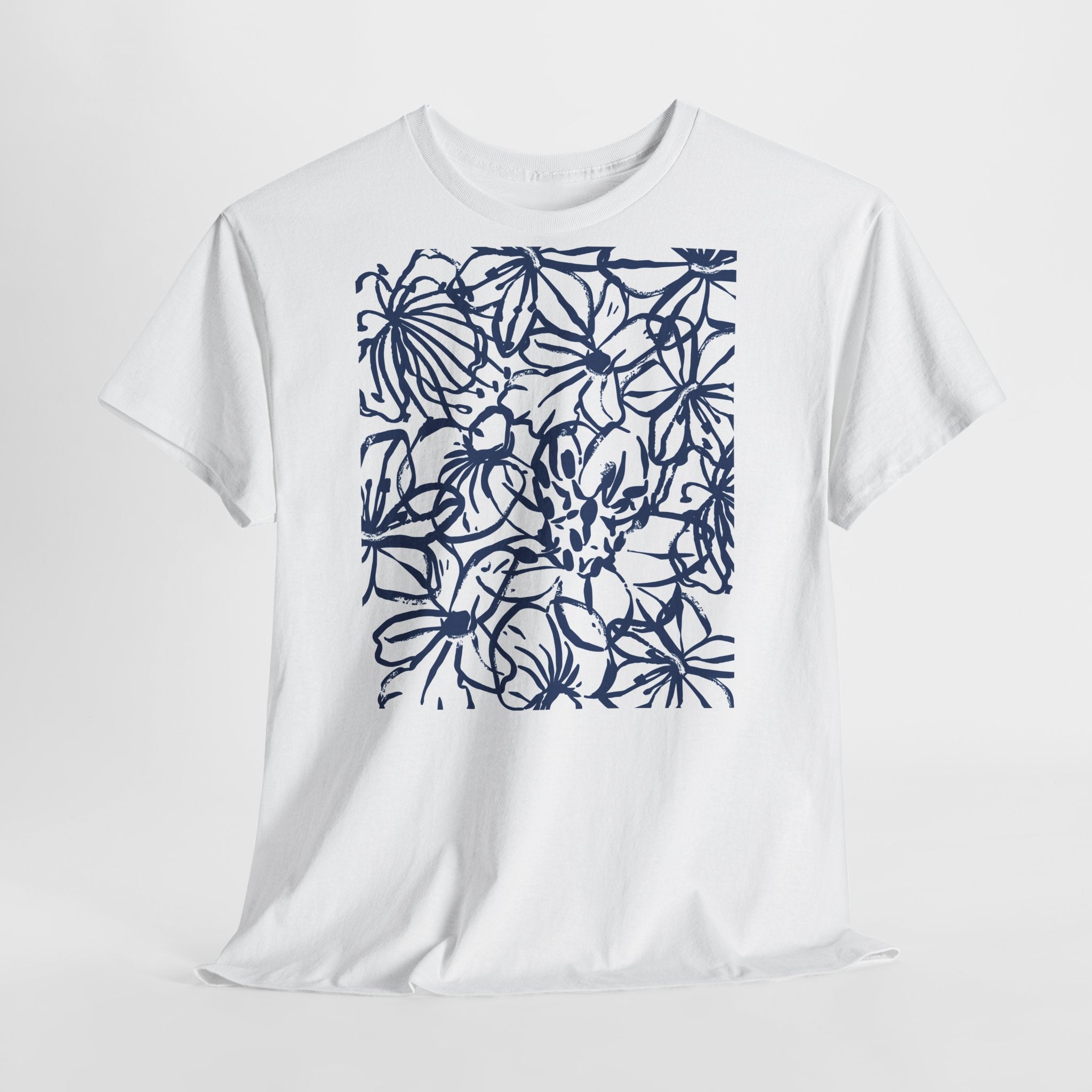 Smart Floral T-Shirt - Heat Mess