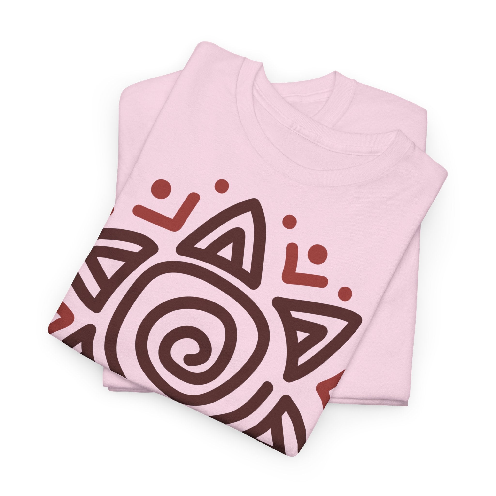 Sun Spiral Boho Tribal Sun T-Shirt - Heat Mess