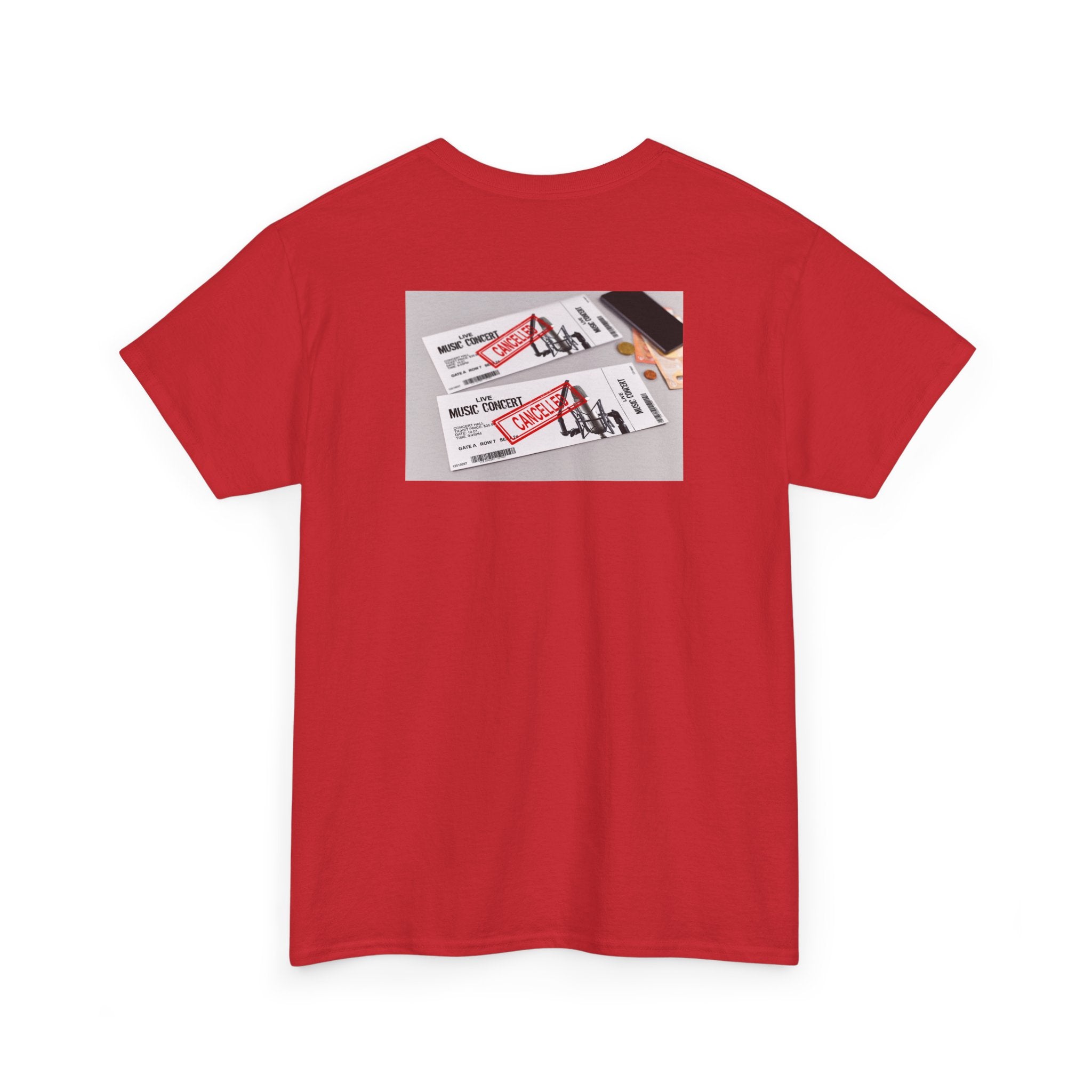 Concert Backprint T-Shirt - Heat Mess
