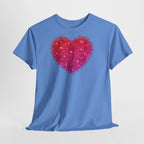 Love Sparkling Heart T‑Shirt - Heat Mess