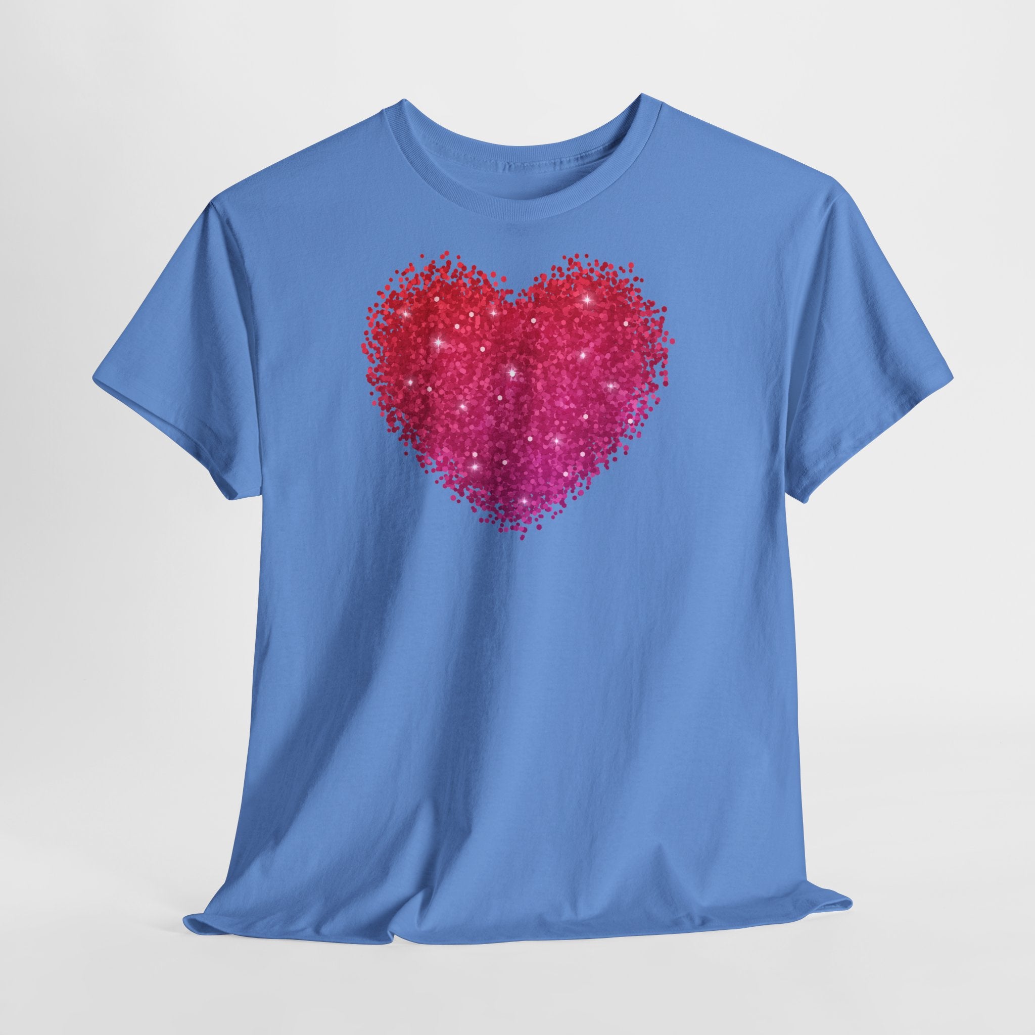 Love Sparkling Heart T‑Shirt - Heat Mess